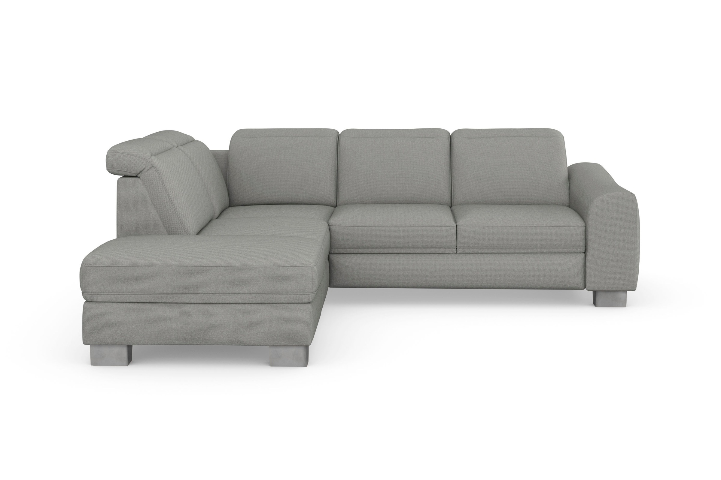 sit&more Ecksofa "Dundee L-Form", mit Federkern und Edelstahlfüßen, wahlwei günstig online kaufen