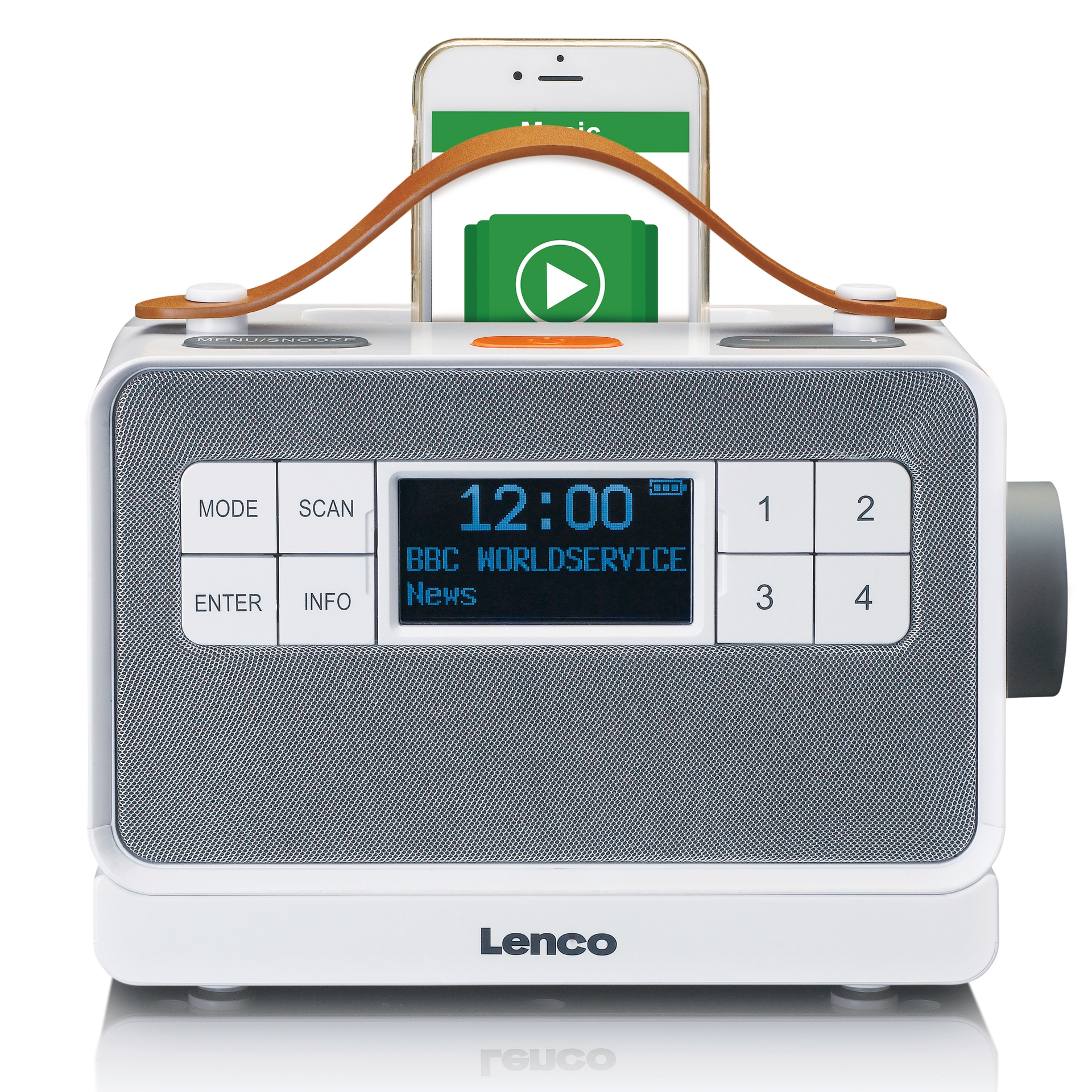 Lenco Digitalradio (DAB+) »PDR-065«