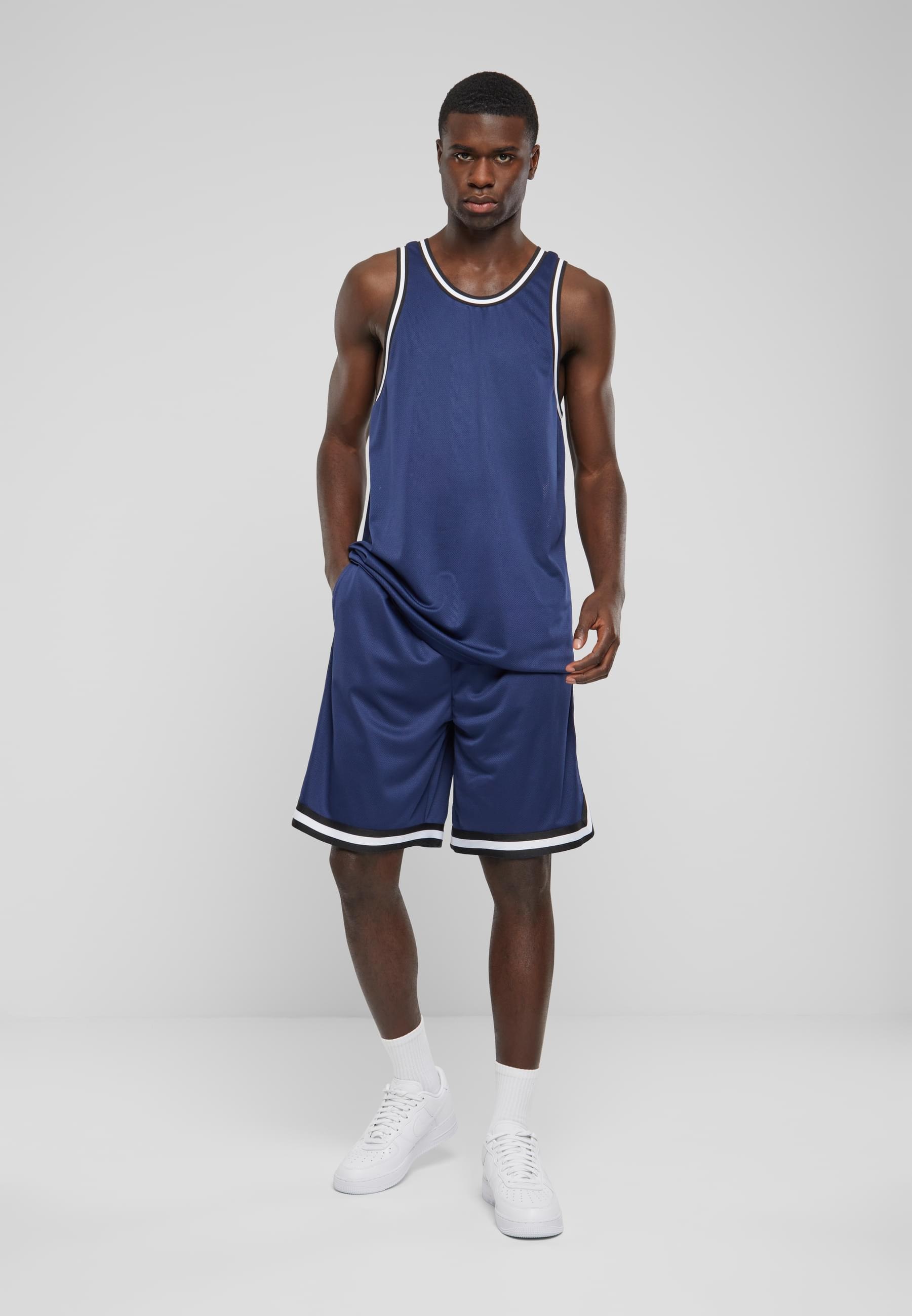 URBAN CLASSICS Tanktop »Urban Classics Herren Mesh Tanktop«, (1 tlg.)