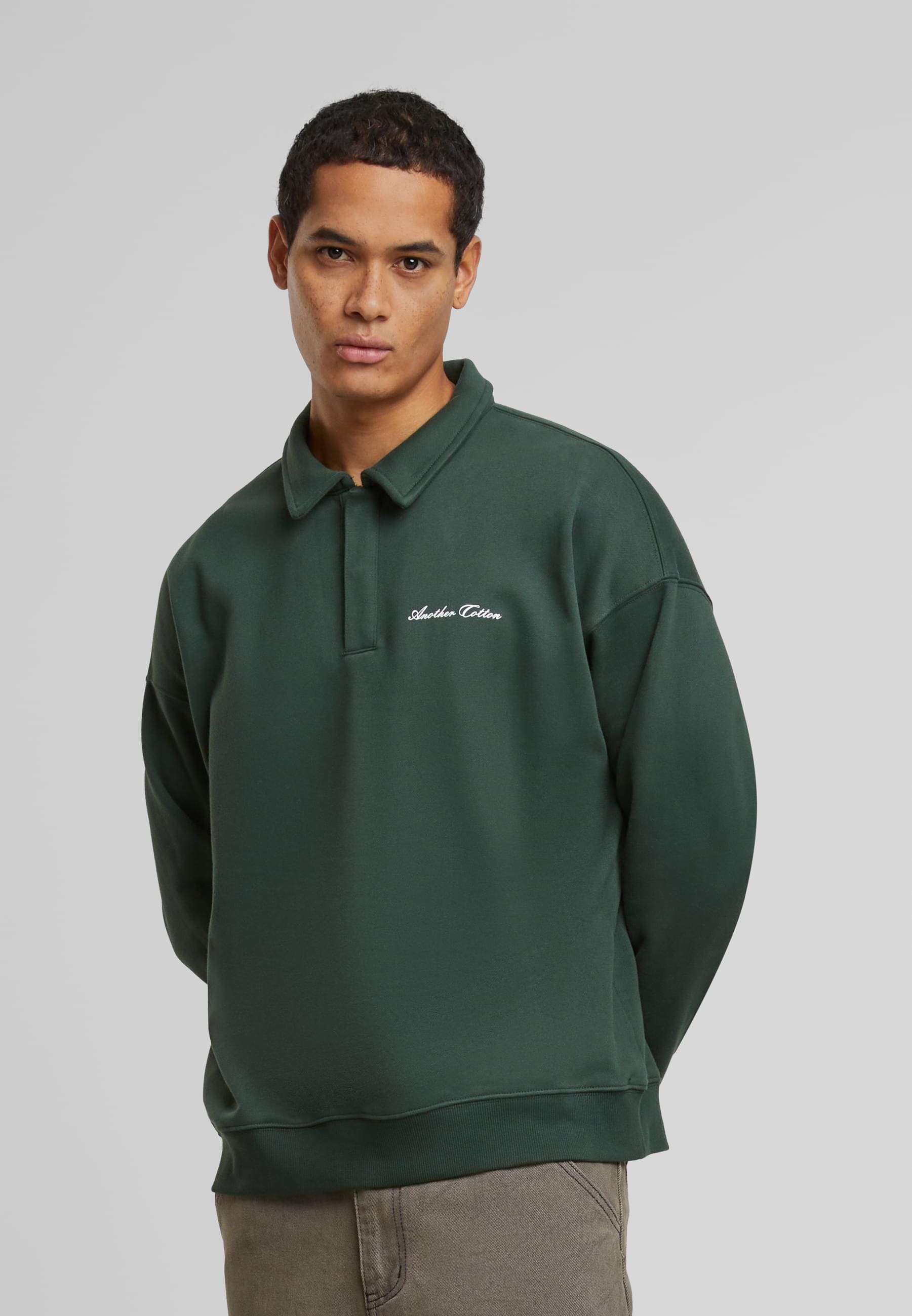 Another Cotton Lab Langarmhemd »Another Cotton Lab Another Cotton Rugby Longsleeve Shirt«, (1 tlg.)