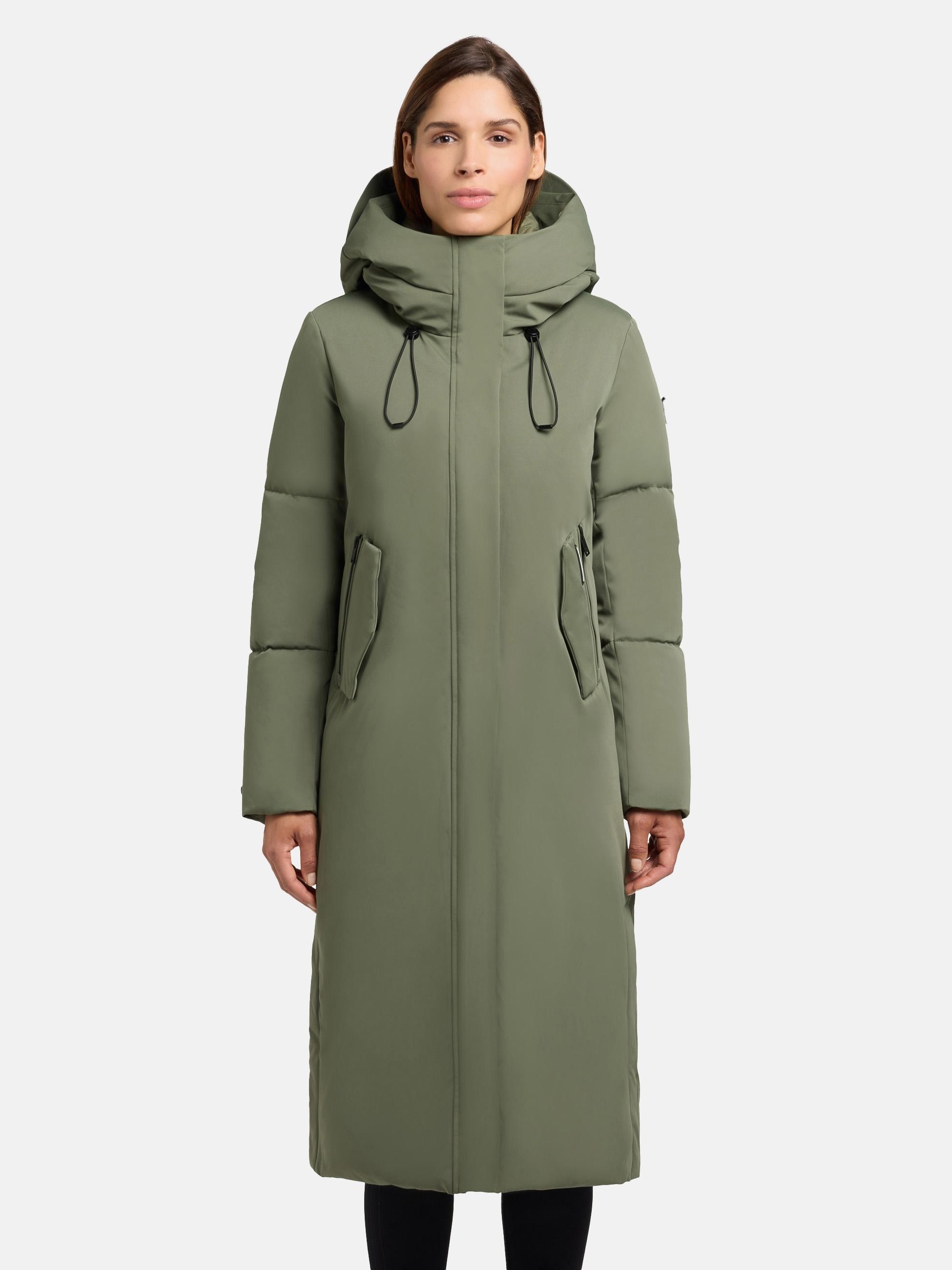 khujo Wintermantel "Luggs" Winter Parka mit großer Kapuze
