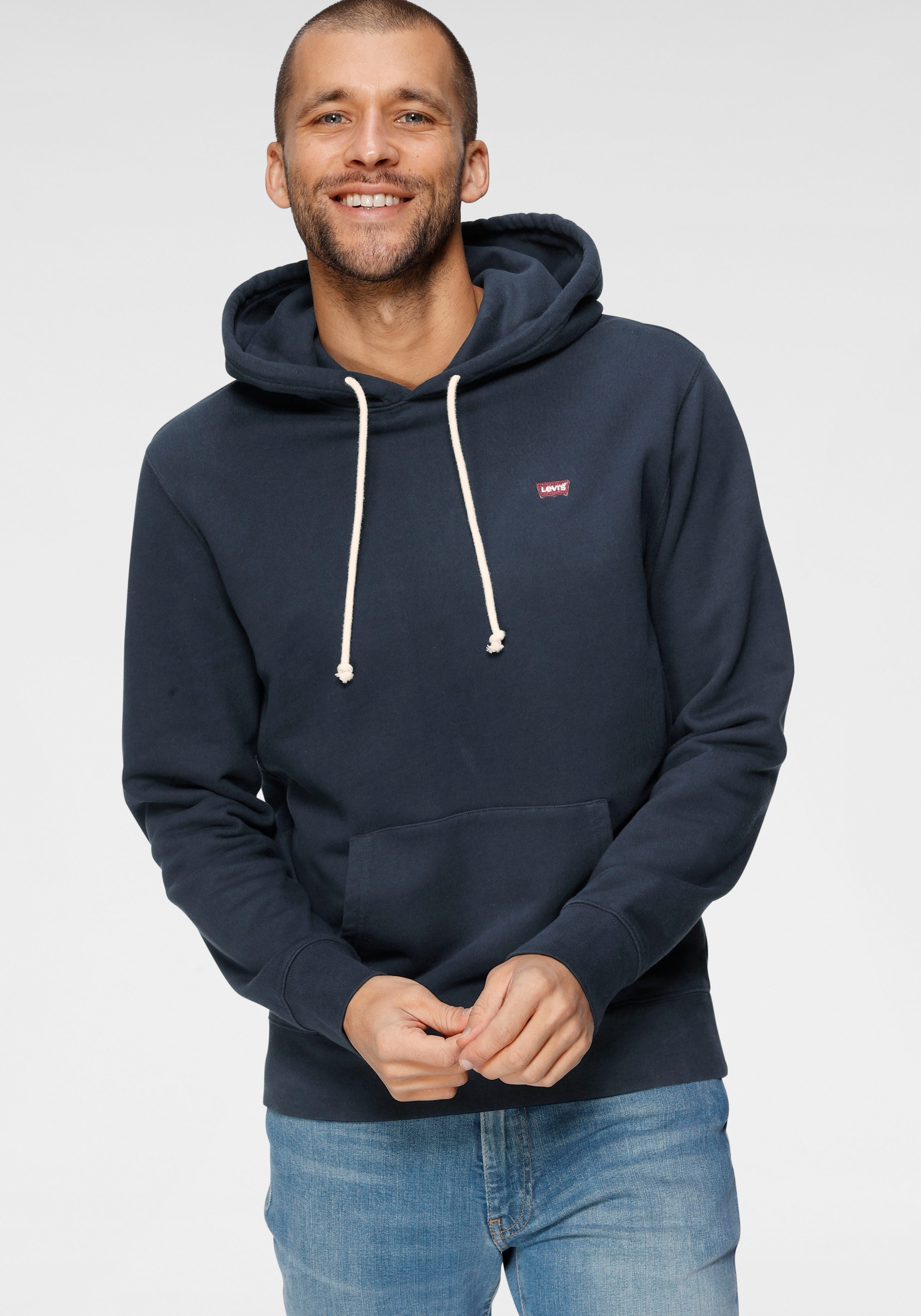 Levis Kapuzensweatshirt "NEW ORIGINAL HOODIE", mit kleinem Batwing-Logo günstig online kaufen