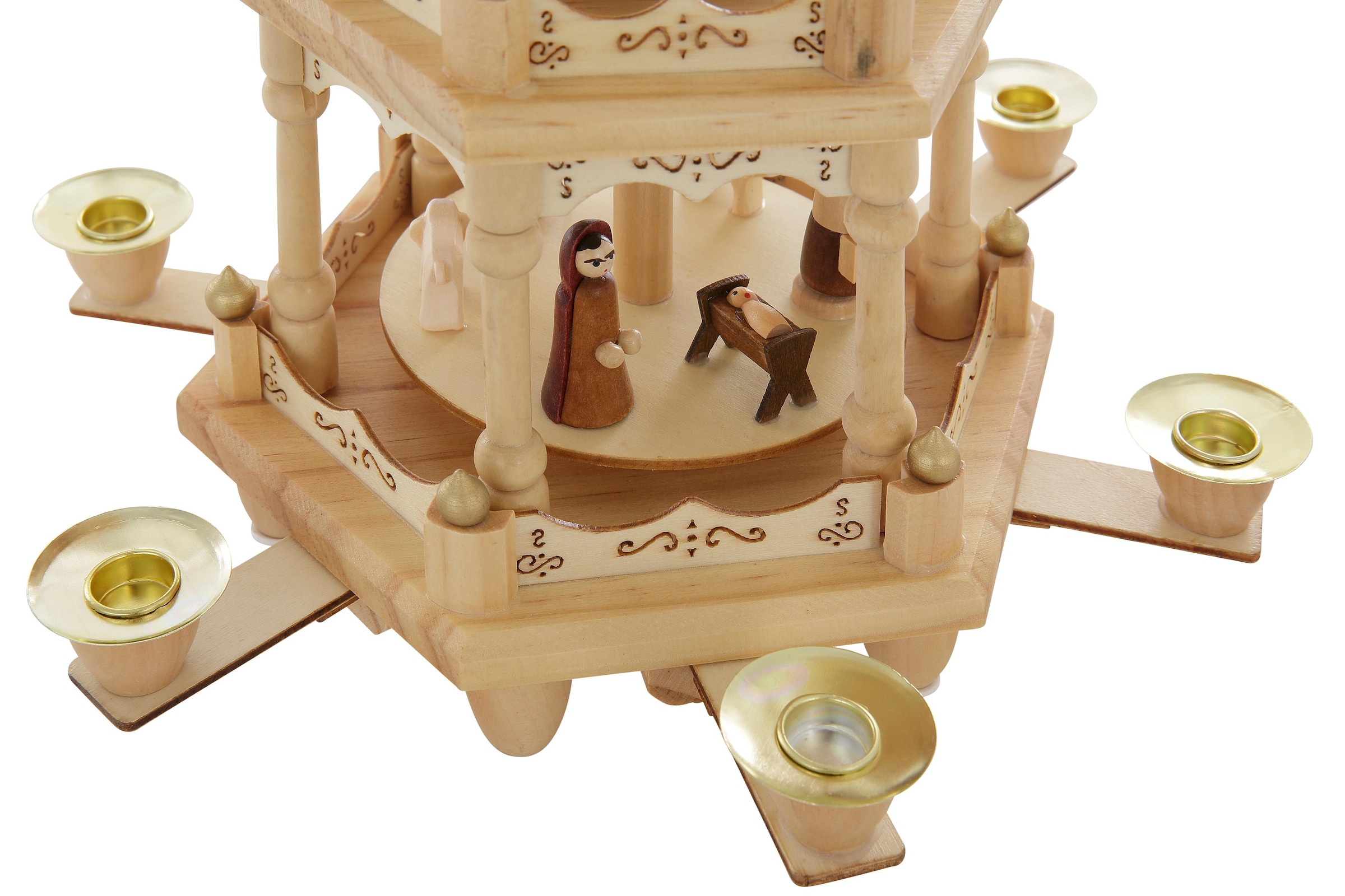 Home affaire Weihnachtspyramide »Weihnachtsdeko« 3 Etagen