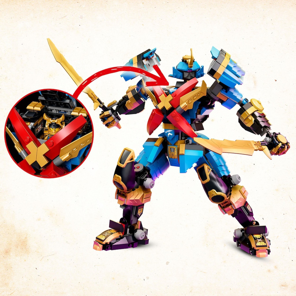 LEGO® Konstruktionsspielsteine »Nyas Samurai-X-Mech (71775), LEGO® NINJAGO«, (1003 St.)