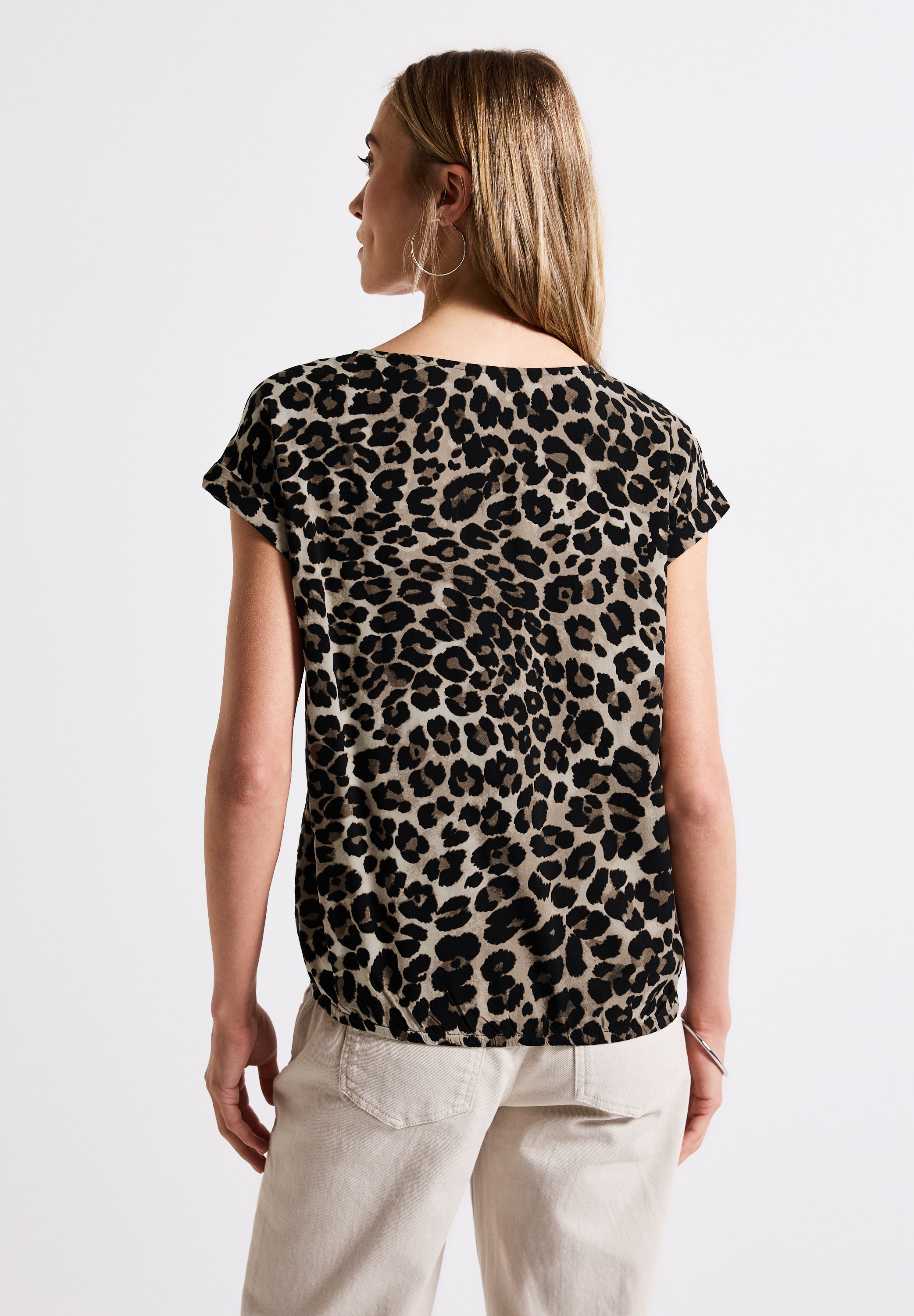 STREET ONE Shirtbluse, mit Elastikbund günstig online kaufen