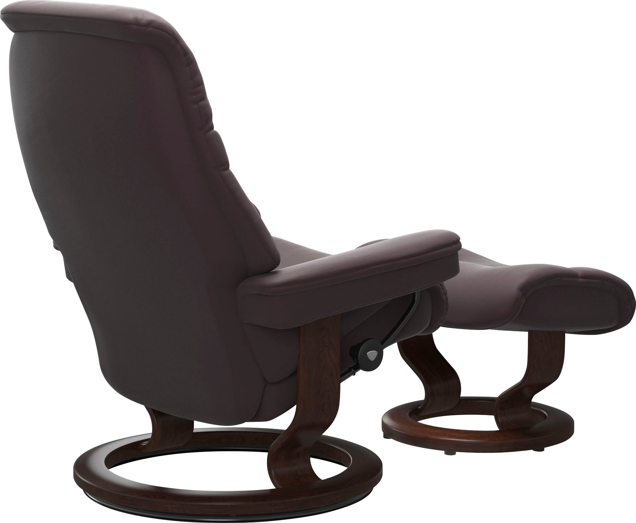 Thumbnail - Stressless "Sunrise" mit Classic Base, Größe M, Gestell Braun, in 2 Bezugsqualitäten lieferbar