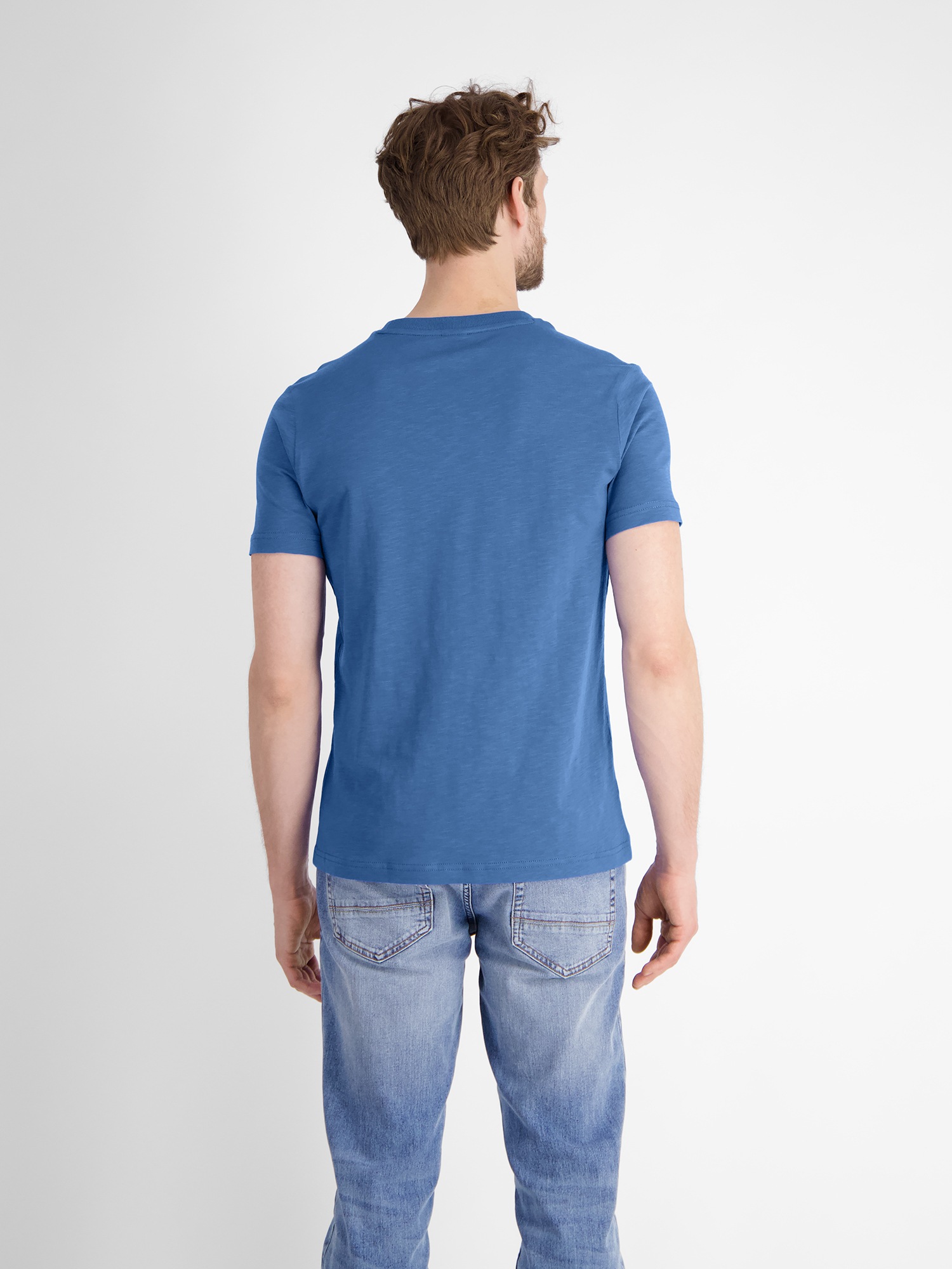 LERROS T-Shirt "LERROS Herren T-Shirt mit sommerlichem Brustprint" günstig online kaufen