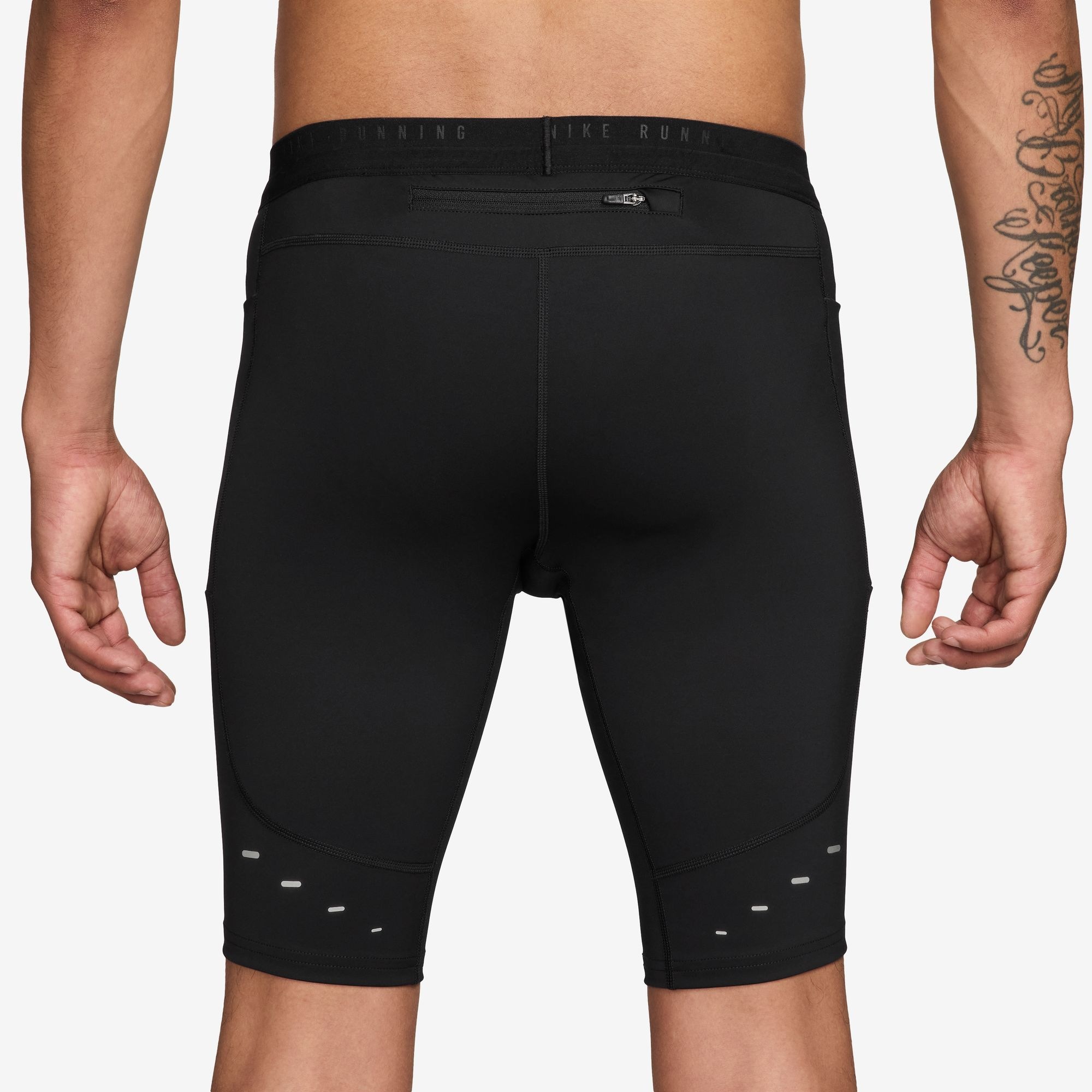 Nike Lauftights »M NK DF STRIDE HALF TIGHT«  sportlicher Stil, eng anliegende Passform