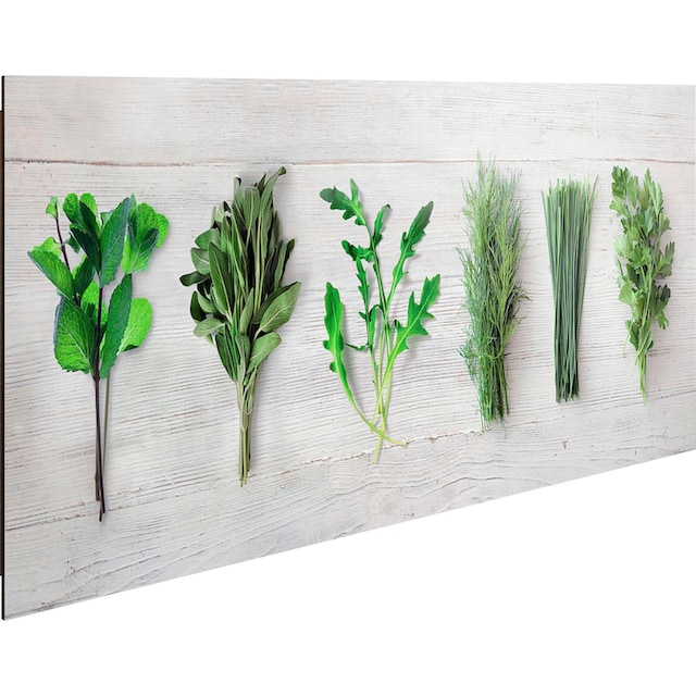 Reinders! Holzbild »Deco Panel 30x90 Kitchen Herbs« bestellen | BAUR