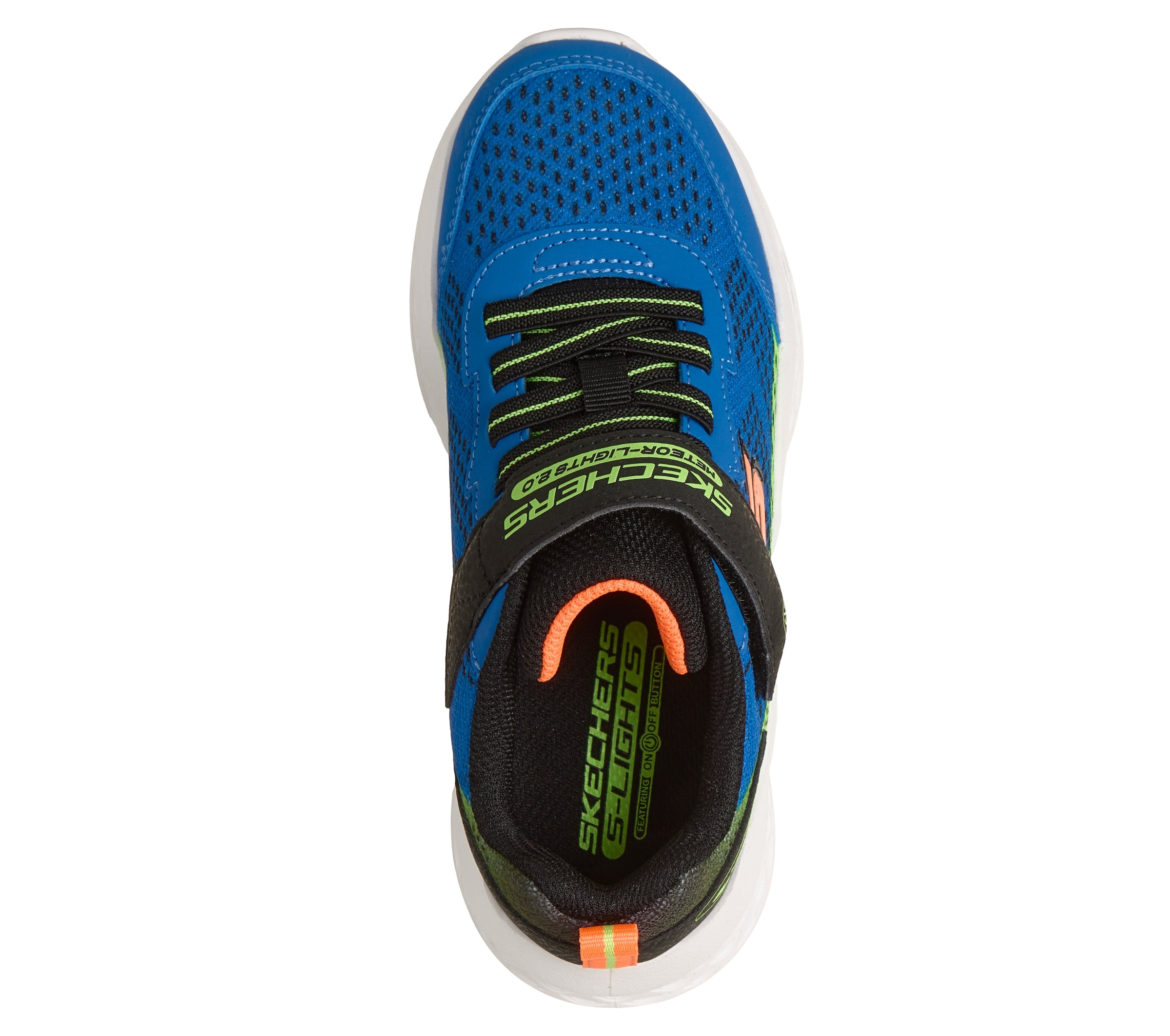 Skechers Sneaker »SKECHERS METEOR-LIGHTS 2.0«  Sportschuh mit Klett, Größenschablone zum Download
