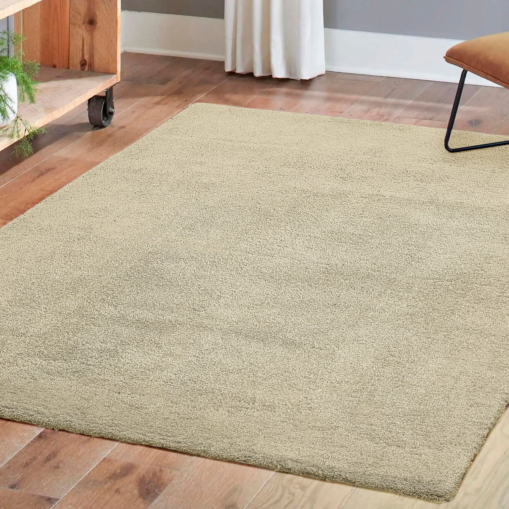 Andiamo »San Paolo« rechteckig 27 mm Höhe Uni Farben, weiche Qualität, ideal im Wohnzimmer & Schlafzimmer