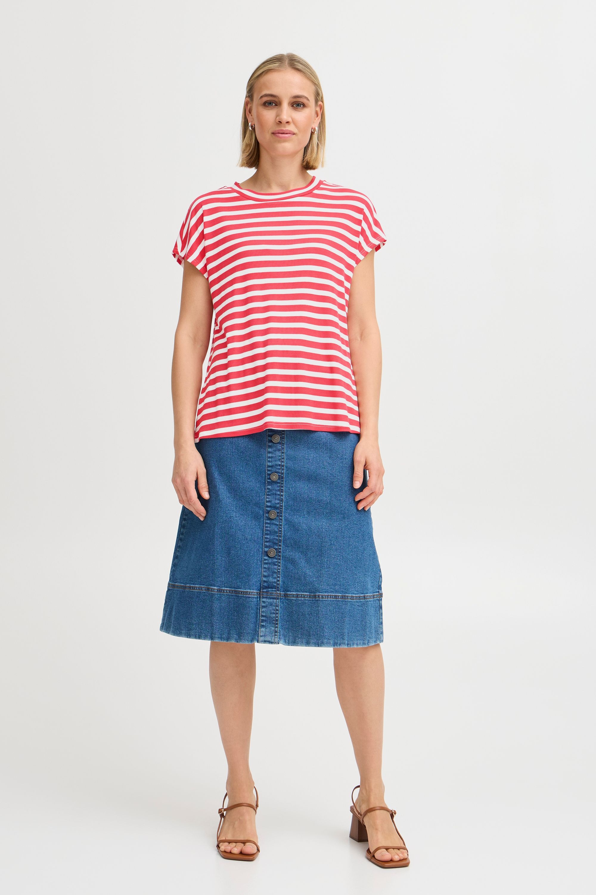 fransa T-Shirt »T-Shirt FRCANO TEE 1«