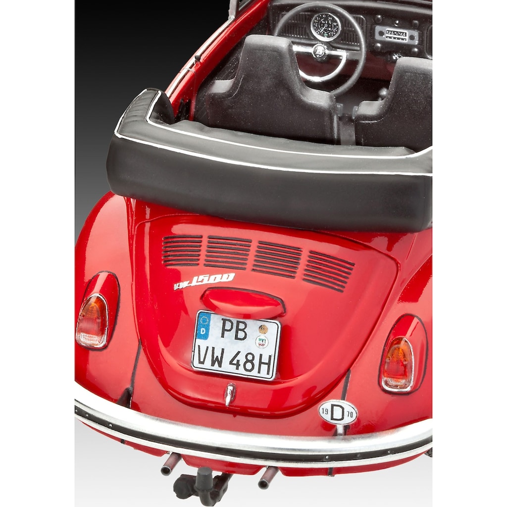 Revell® Modellbausatz »VW Beetle Cabriolet 1970«, (Set), 1:24