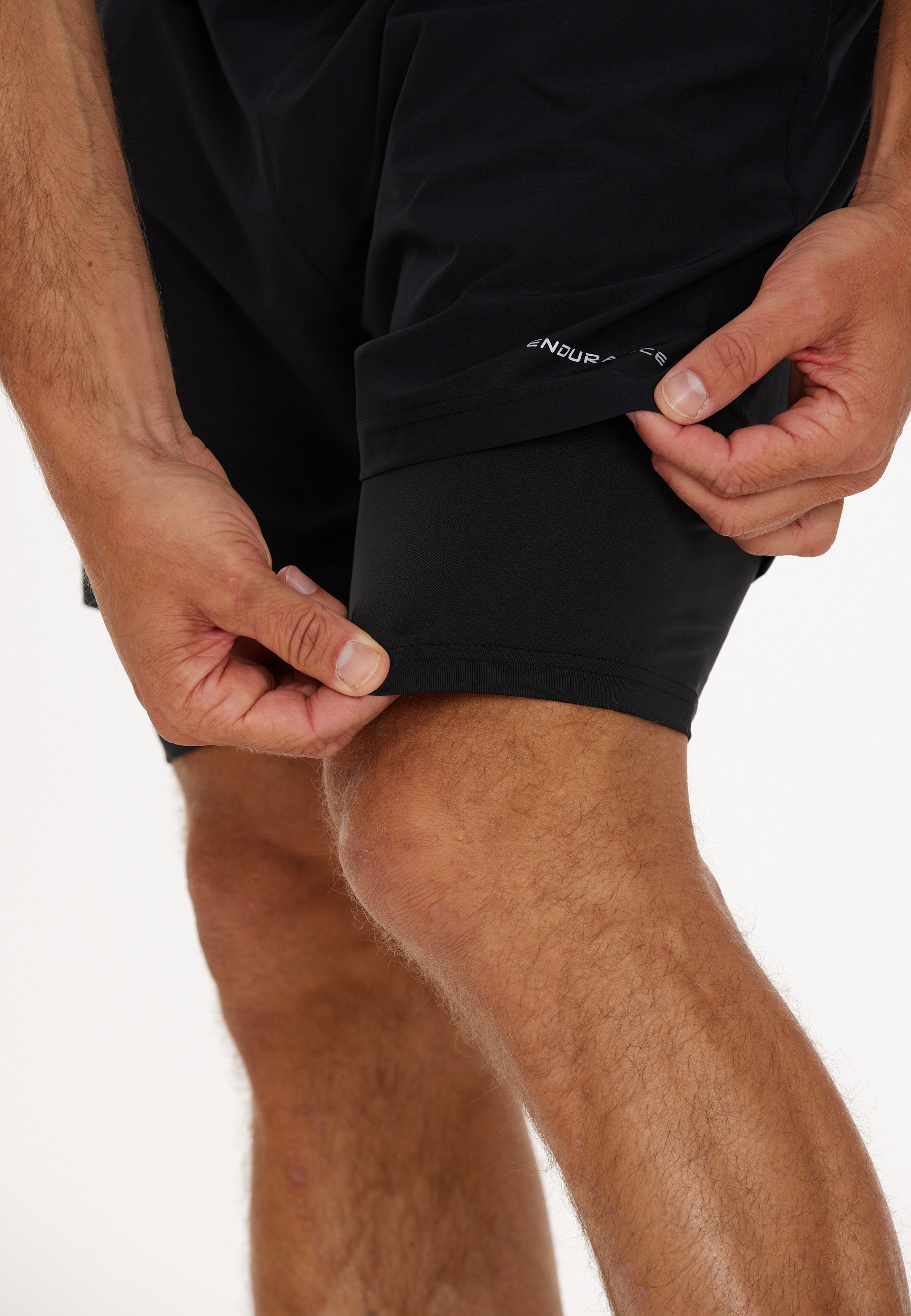 ENDURANCE Shorts »Gatun«, im 2-in-1 Design mit Stretch und atmungsaktiver Funktion