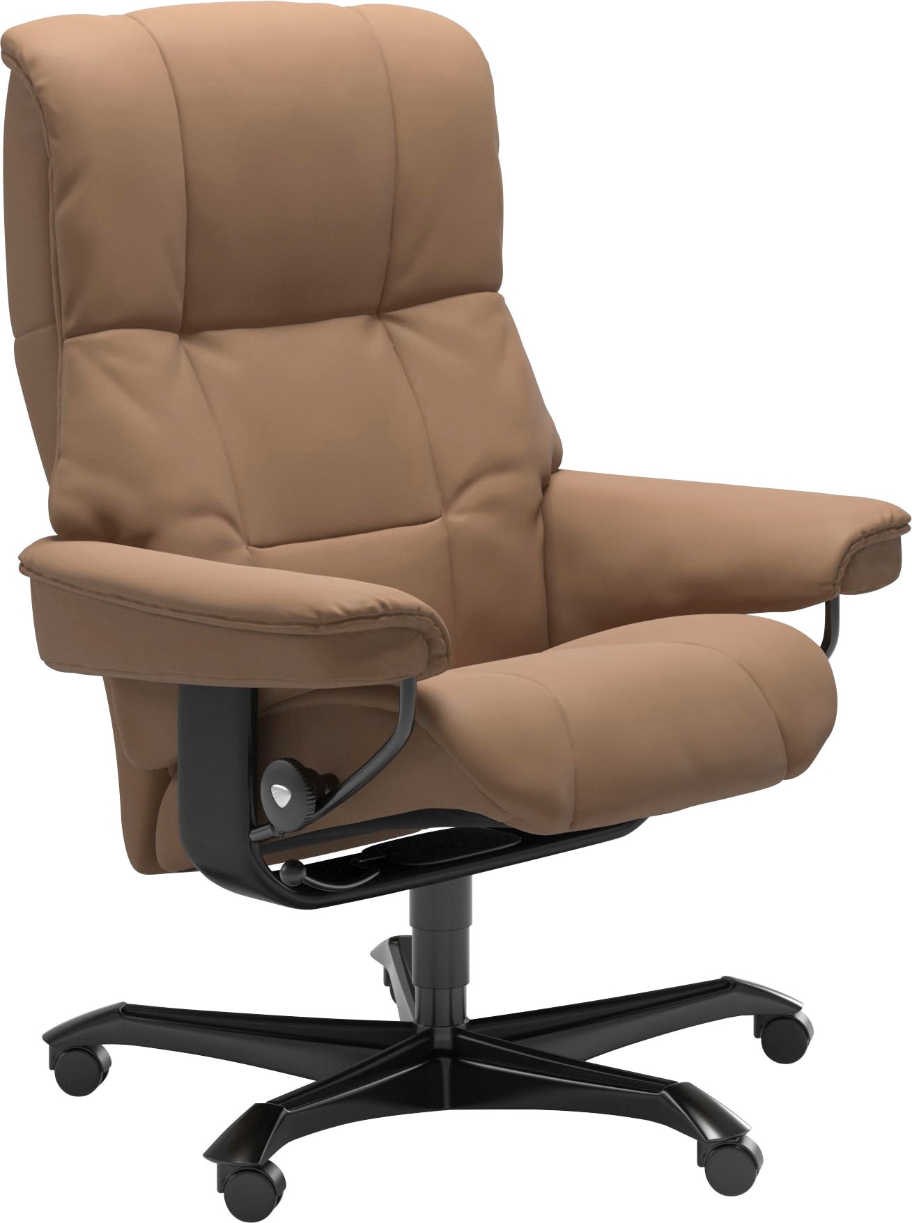 Stressless Relaxsessel "Mayfair", mit Home Office Base, Größe M, Gestell Sc günstig online kaufen