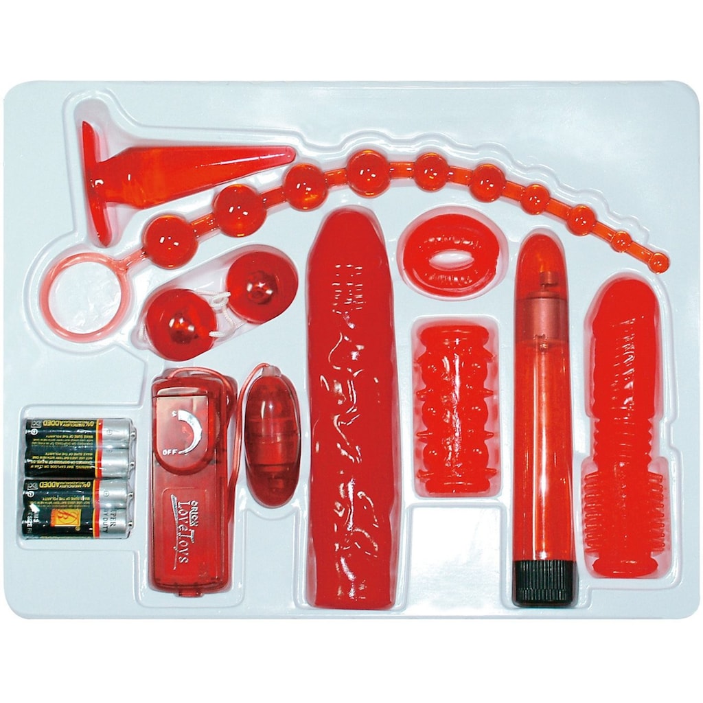 You2Toys Erotik-Toy-Set »Red Roses«, (9 tlg.)