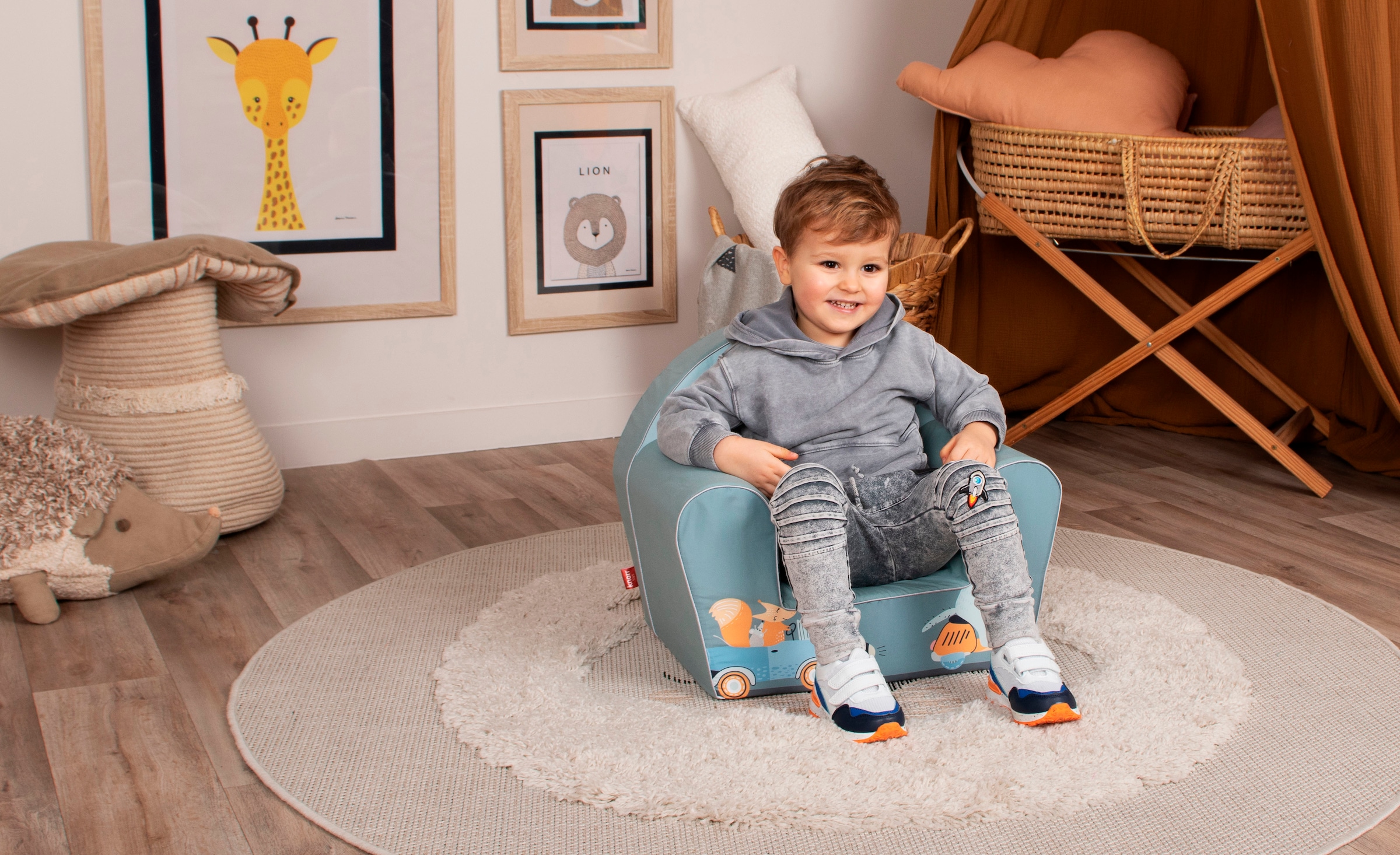 Knorrtoys® Sessel »Bear and Friends« für Kinder; Made in Europe