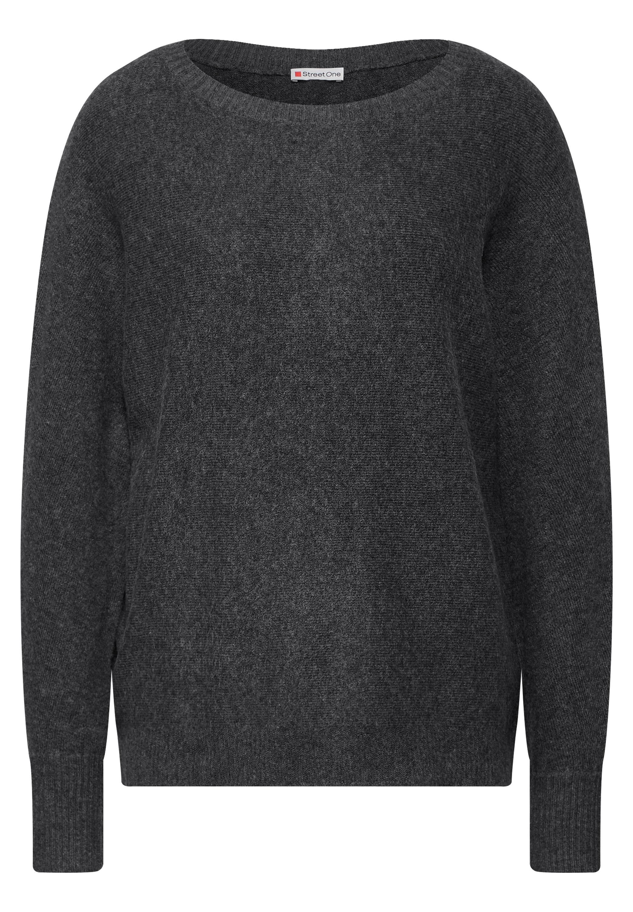 STREET ONE Strickpullover, mit U-Boot-Ausschnitt