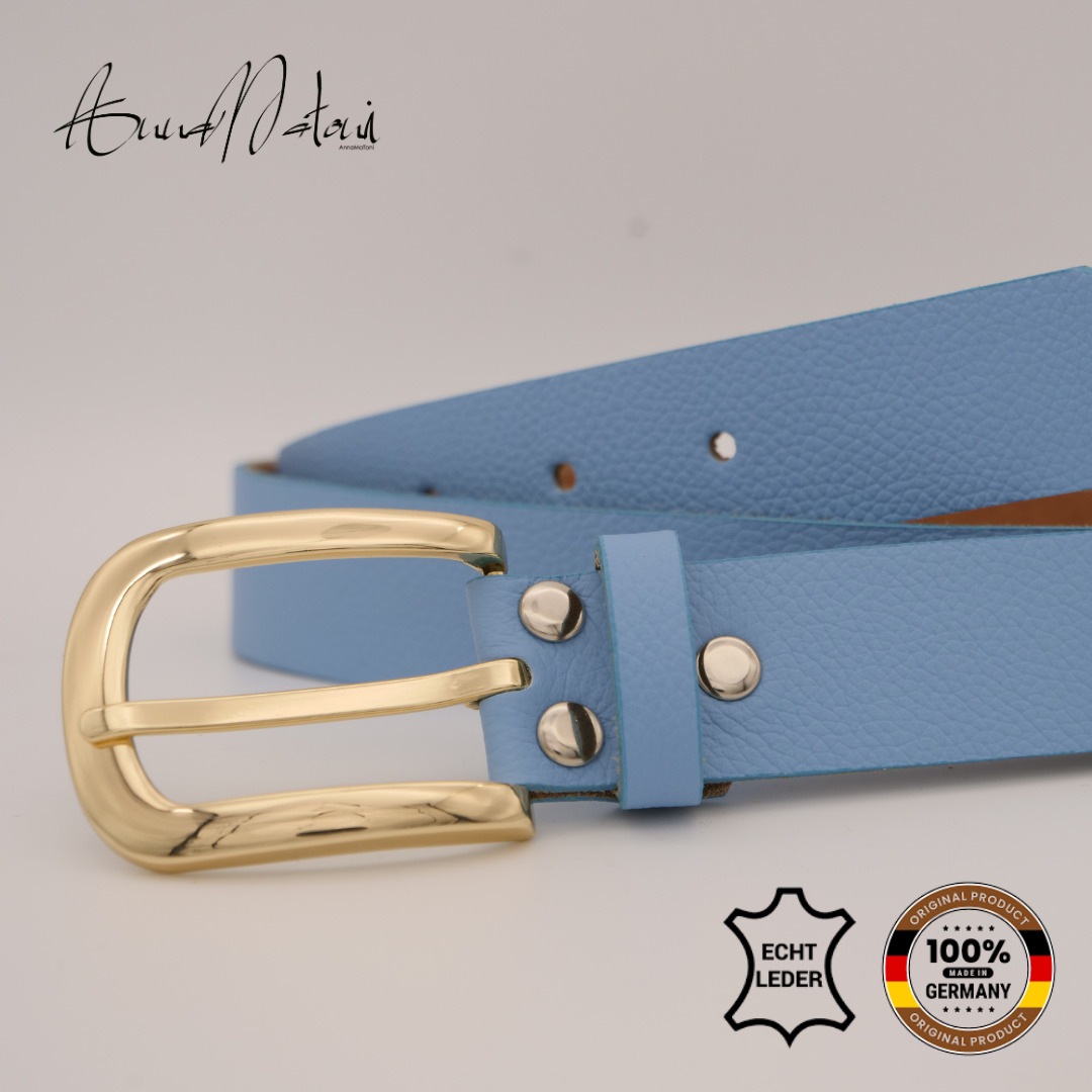 AnnaMatoni Ledergürtel "AnnaMatoni Leder Gürtel Flora" günstig online kaufen