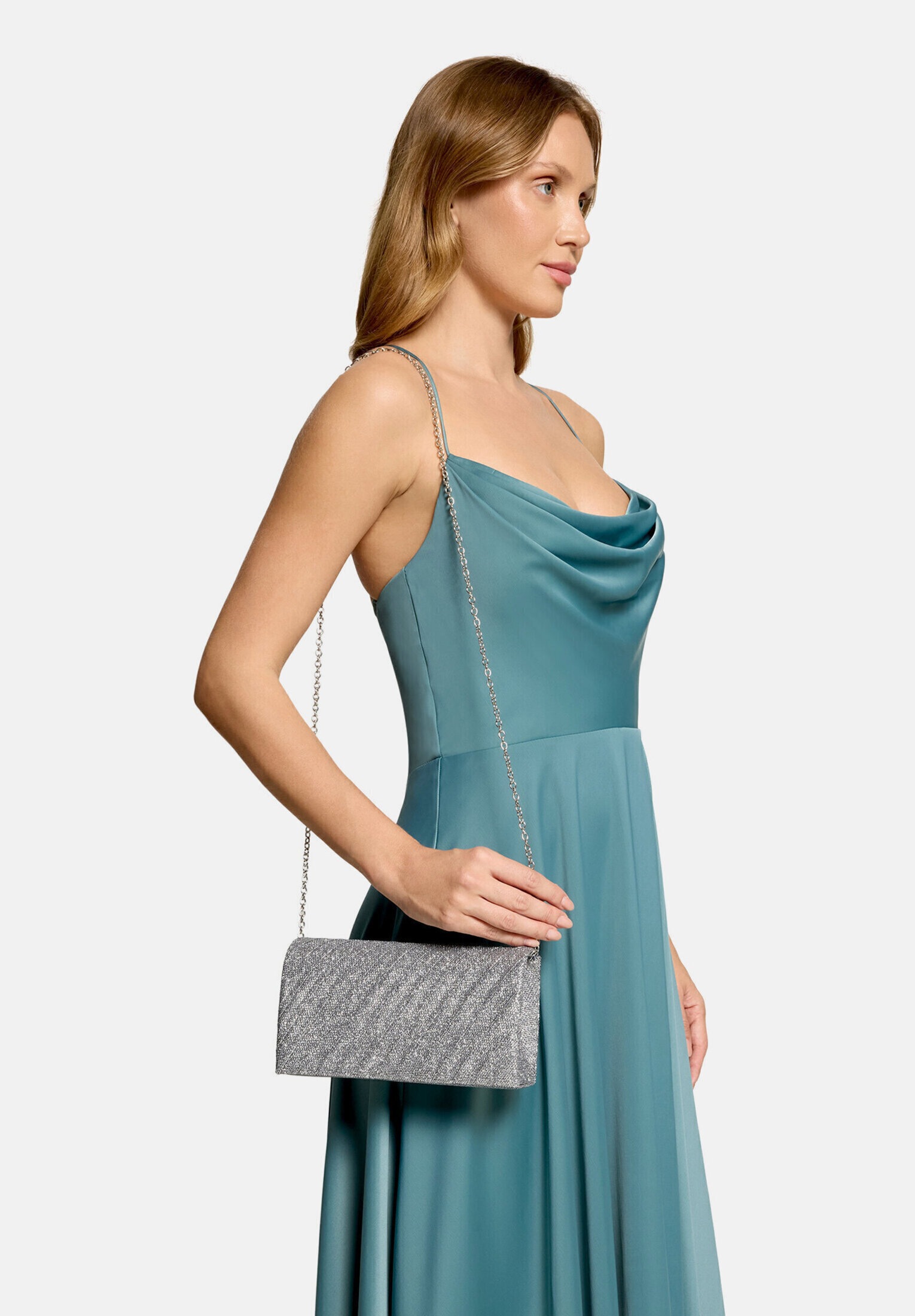 Vera Mont Abendtasche »Damen im Glitzer-Look« Falten