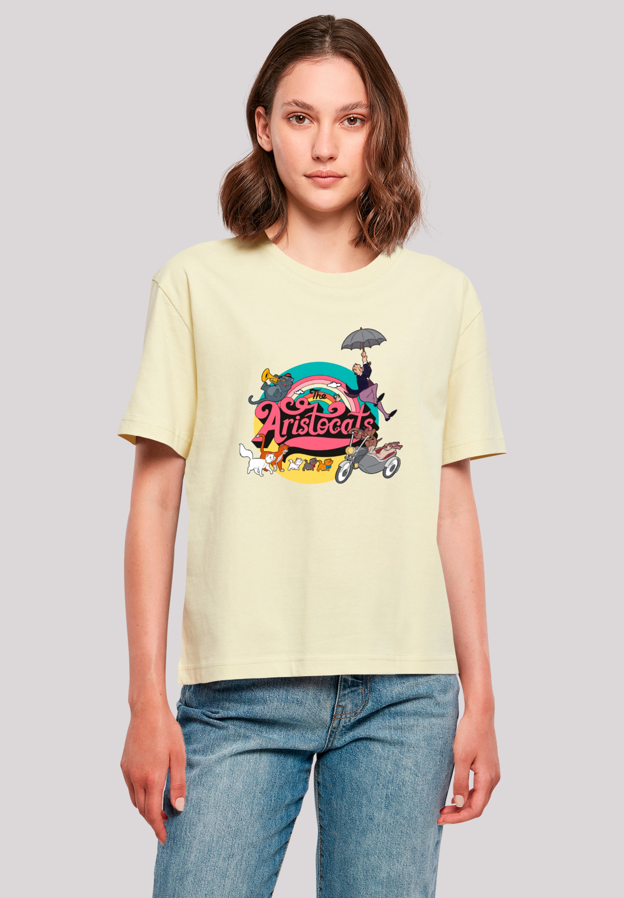 F4NT4STIC T-Shirt "Disney Aristocats Rainbow Fun", Premium Qualität günstig online kaufen