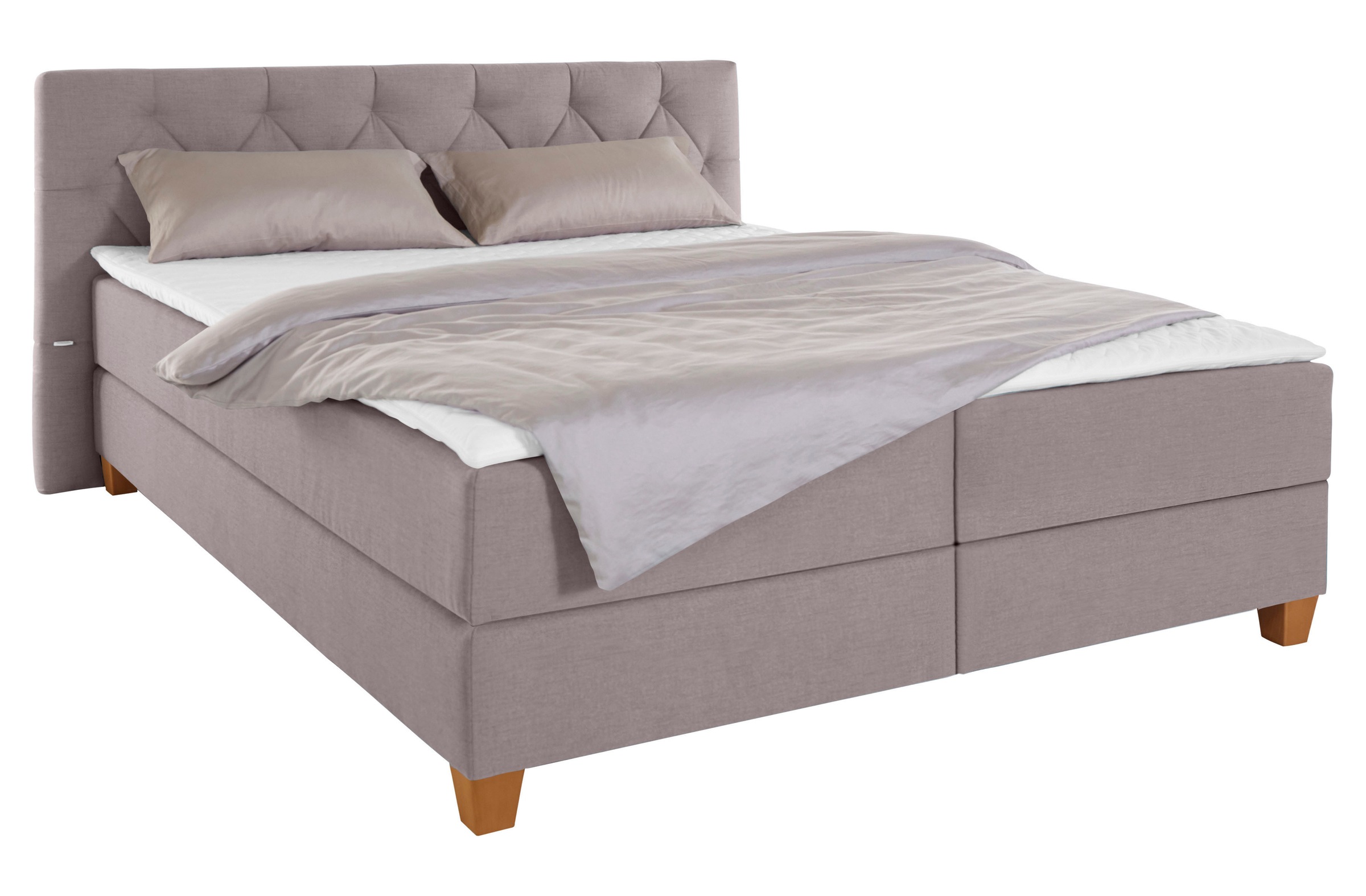 Guido Maria Kretschmer Home&Living Boxspringbett »Harmones«, in 3 Breiten, Härtegrad auch im Mix mit je 1 Matratze in H2 und H3