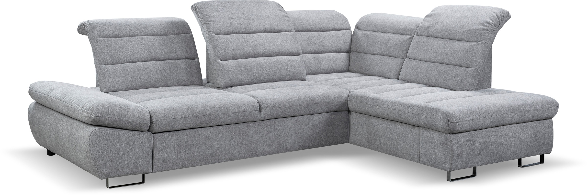 WERK2 Ecksofa "Roma L-Form", Sofa mit Schlaffunktion, Sitztiefenverstellung günstig online kaufen