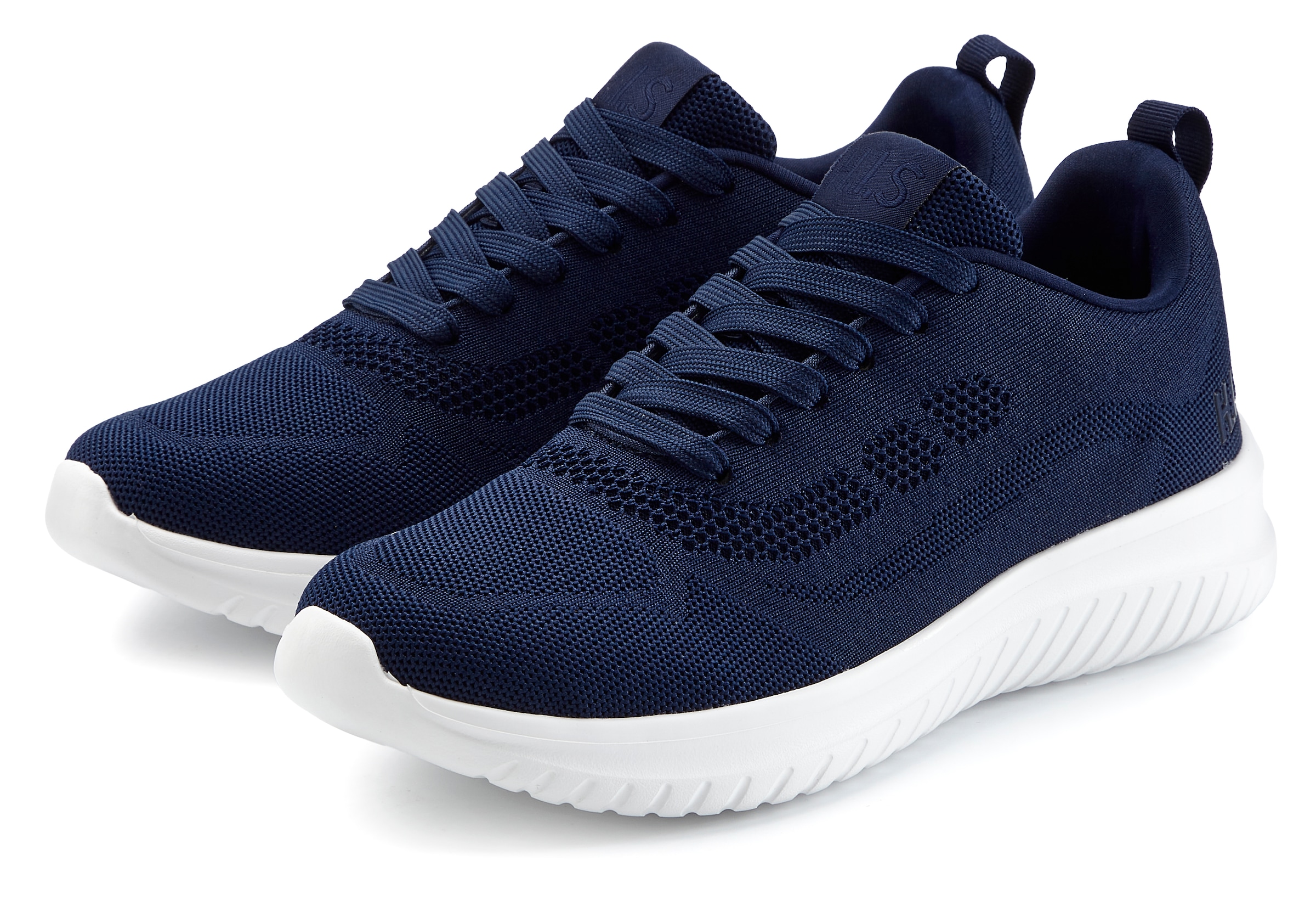 H.I.S Sneaker "Schnürschuh, Halbschuh, Freizeitschuh, Schnürhalbschuh" NEU Turnschuh im sportiven Look aus luftigem Mesh-Material VEGAN