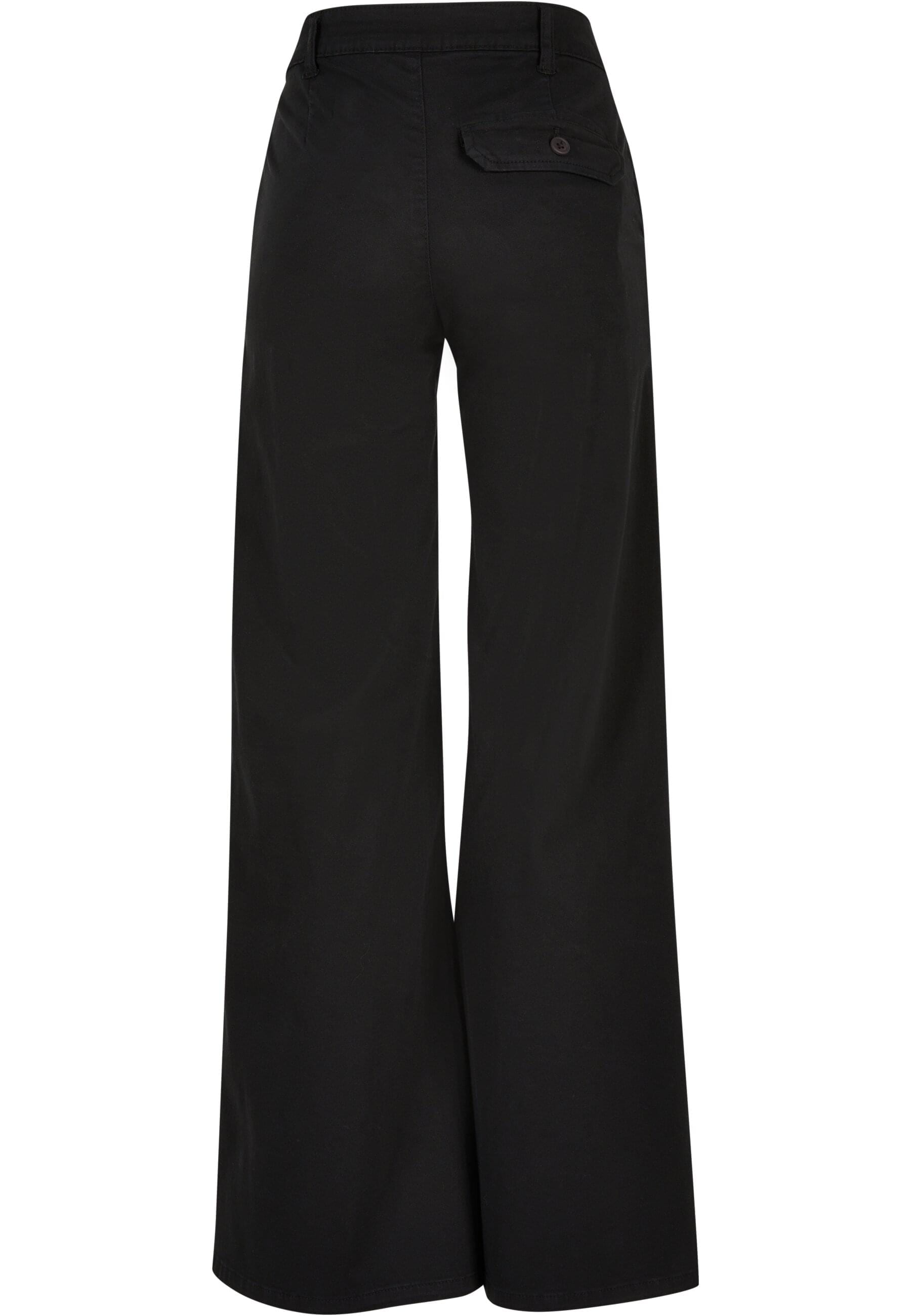 URBAN CLASSICS Chinos »Urban Classics Damen Ladies High Waist Wide Leg Chino Pants«, (1 tlg.)