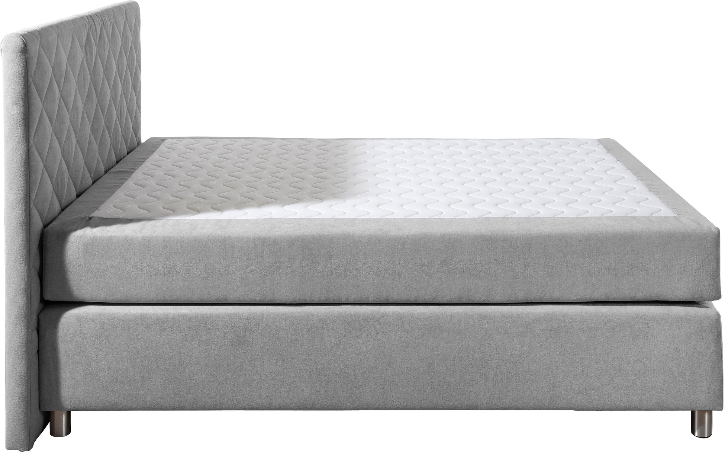 Home affaire Boxspringbett »Bernard, in verschiedenen Breiten« inkl. Topper, Matratze in H2, H3 oder H4 erhältlich