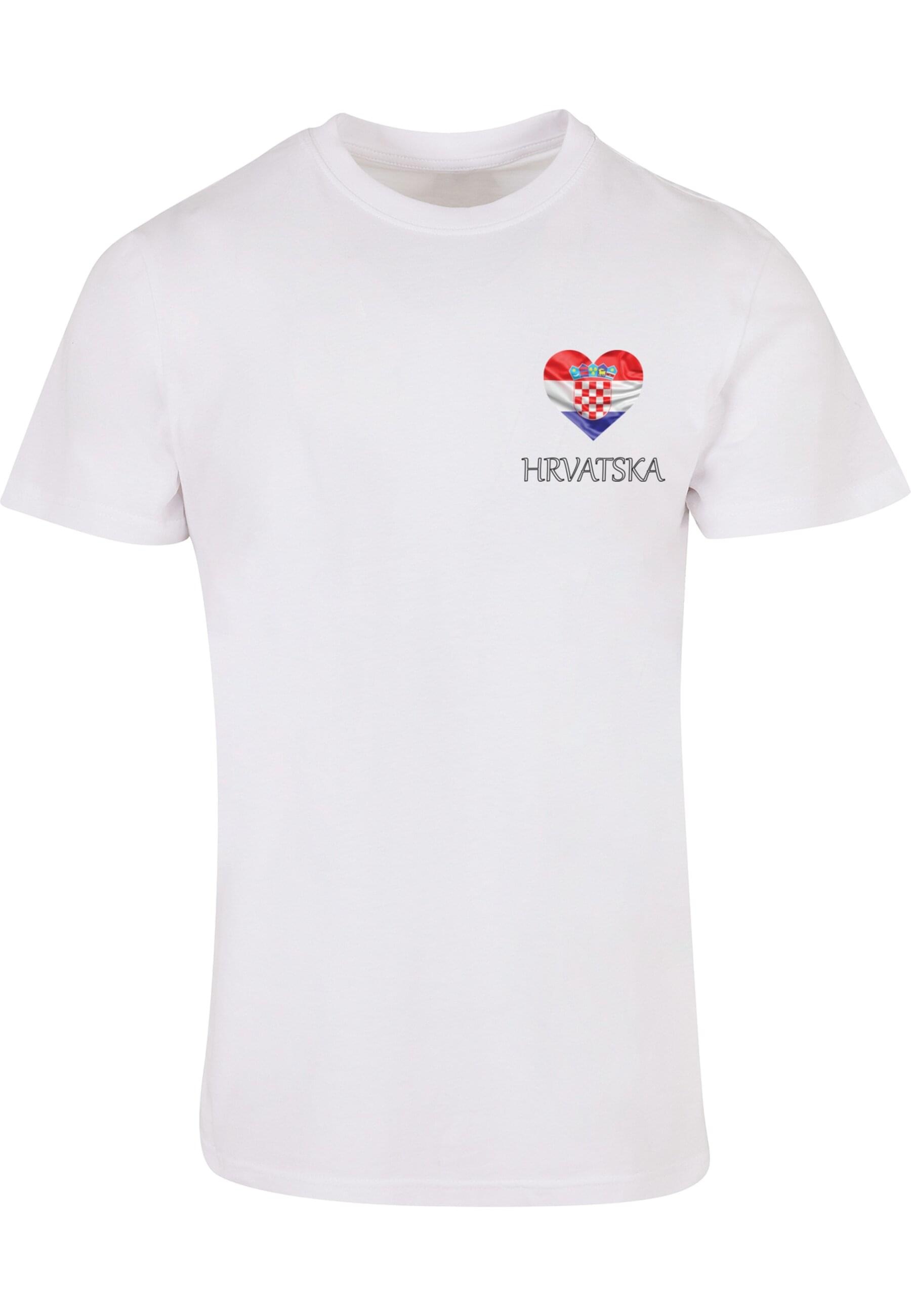 Merchcode T-Shirt "Merchcode Merchcode Football - Croatia T-shirt", (1 tlg. günstig online kaufen