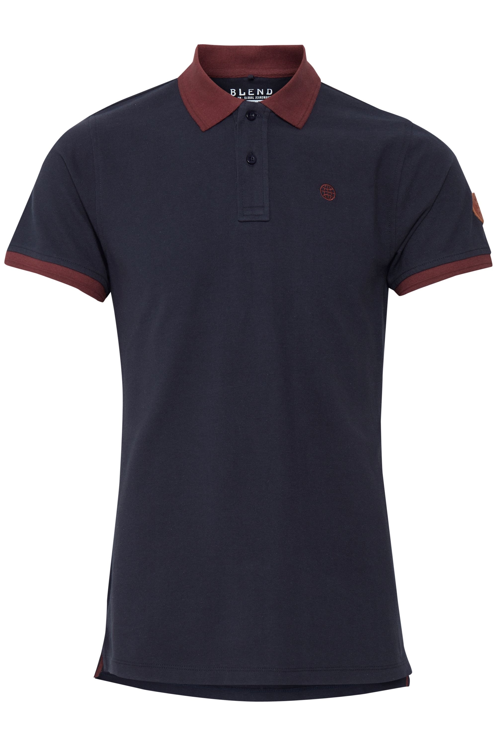 Blend Poloshirt "BHRalf", Polo mit farblich abgesetztem Kragen günstig online kaufen