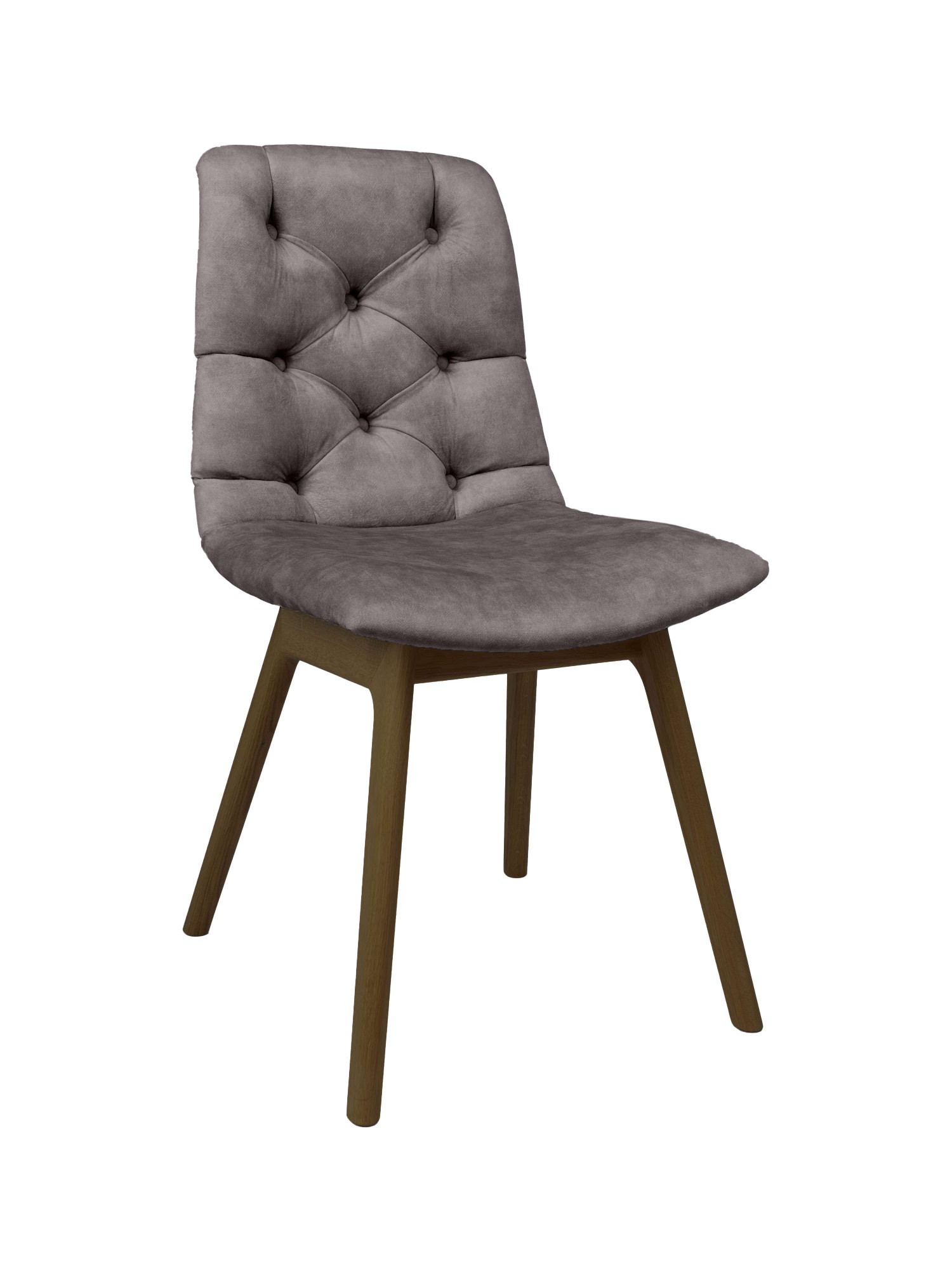 andas Esszimmerstuhl "Ramon" (Set) 2 Stk. Samt mit Massivholzbeinen, in ver günstig online kaufen