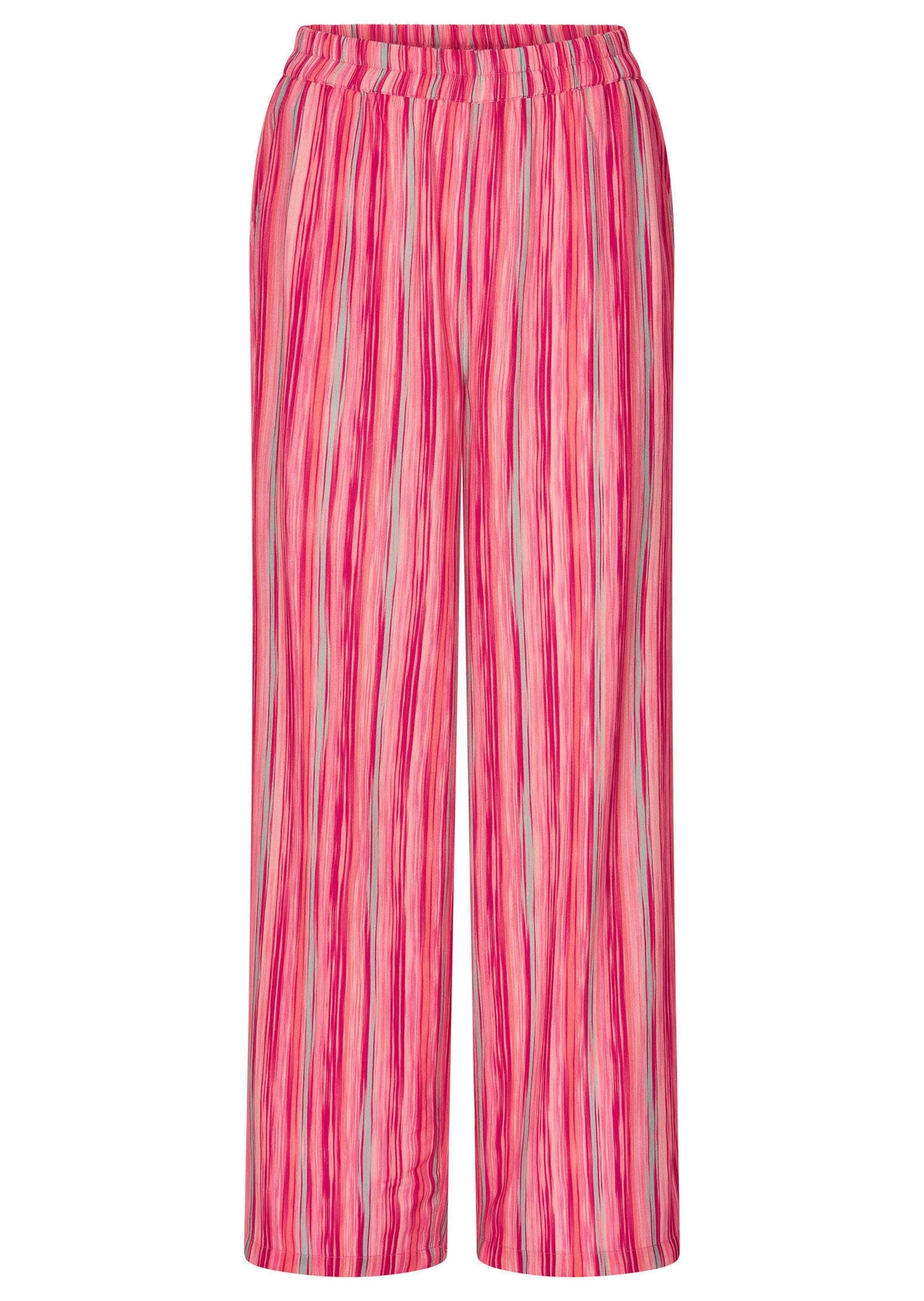 GOLDNER Stoffhose "Palazzohose VERA mit Längsstreifen" günstig online kaufen