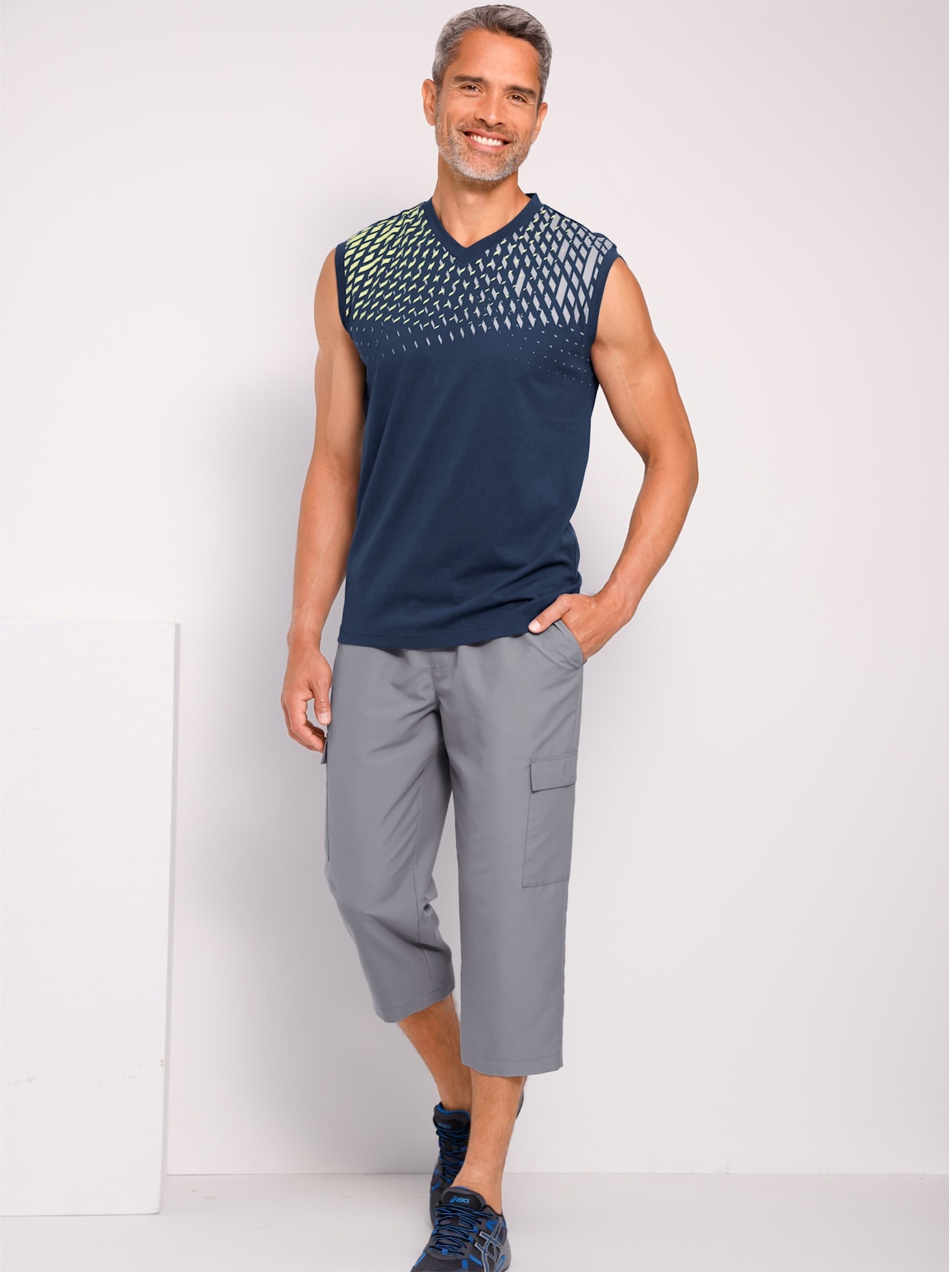 Classic V-Shirt "Achselshirt", (1 tlg.) günstig online kaufen