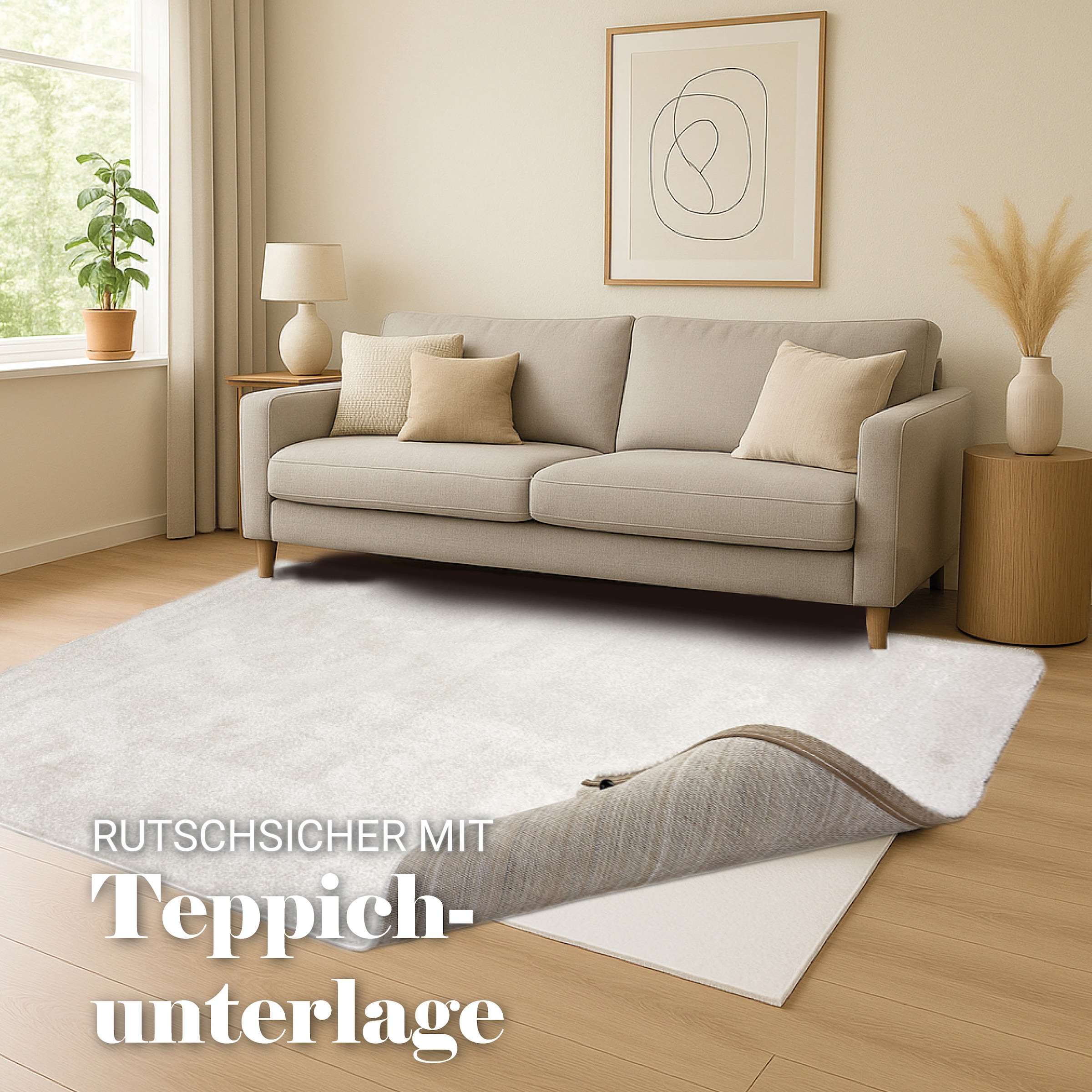 ASTRA Teppich »Sam 250«, rechteckig, 8 mm Höhe, weicher Kurzflor, Wohnzimmer, Schlafzimmer