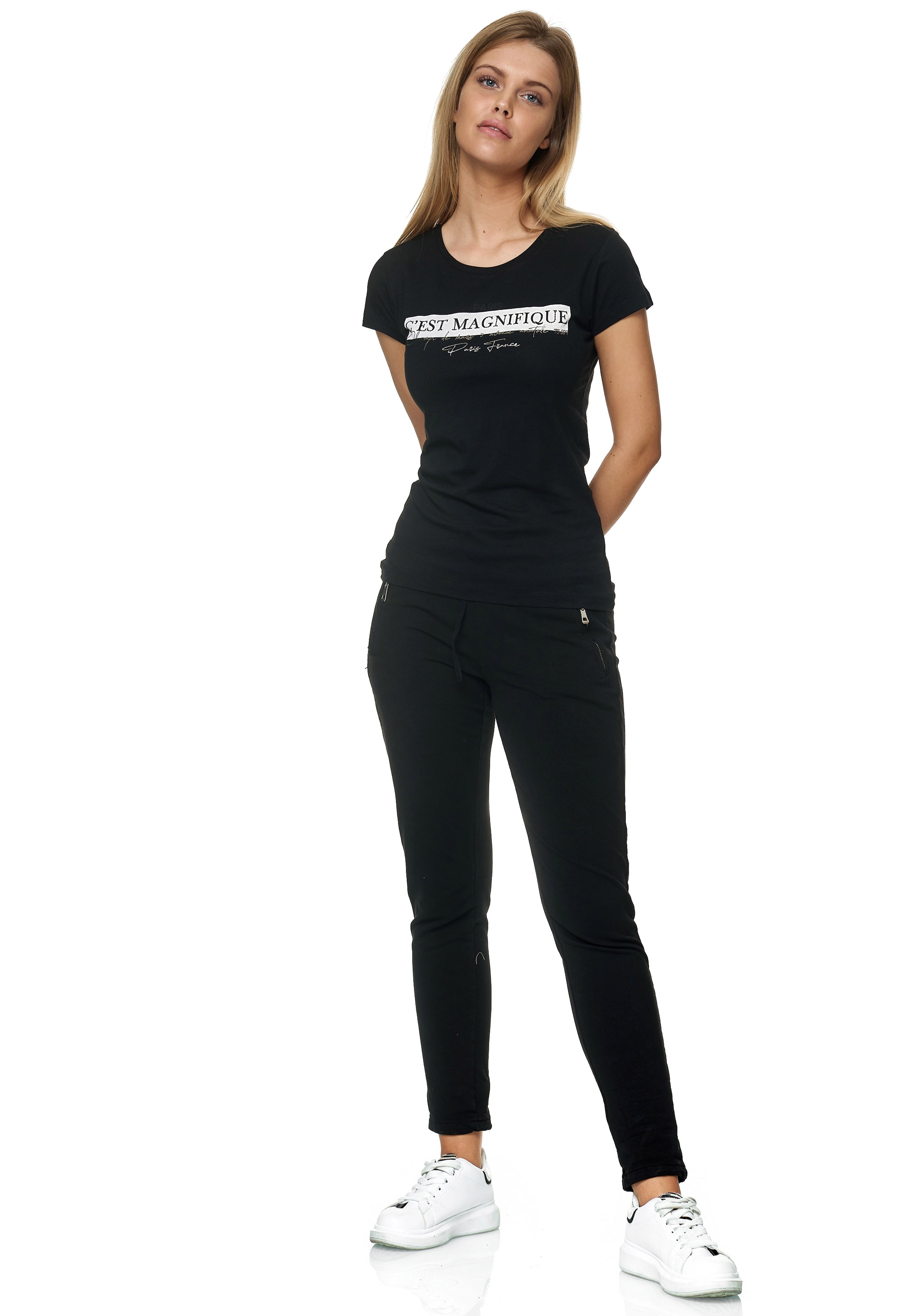 Decay T-Shirt »C´est Magnifique«, mit coolem Frontprint