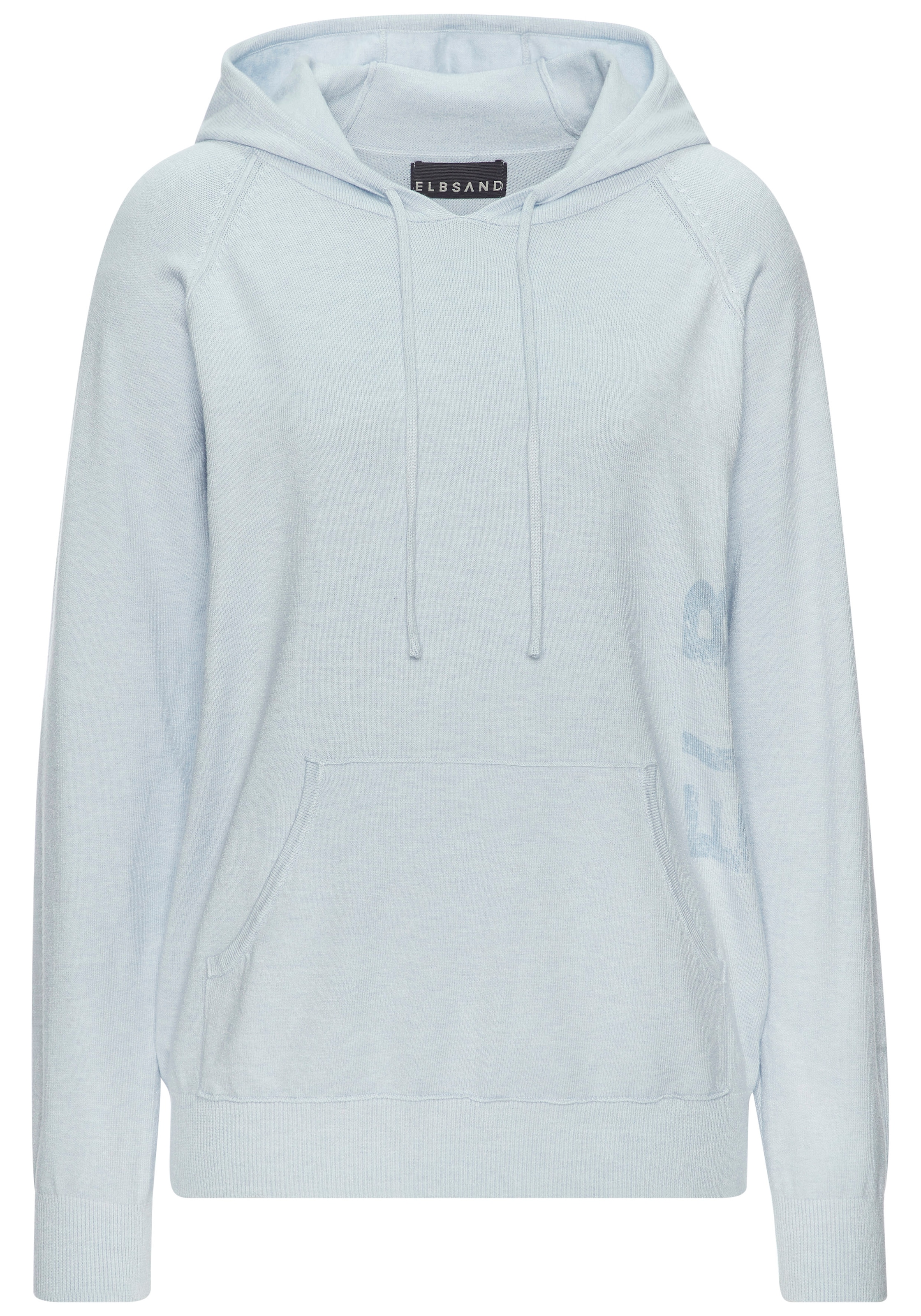 Elbsand Kapuzenpullover, aus hochwertigen Strick und eingestricktem Logo günstig online kaufen