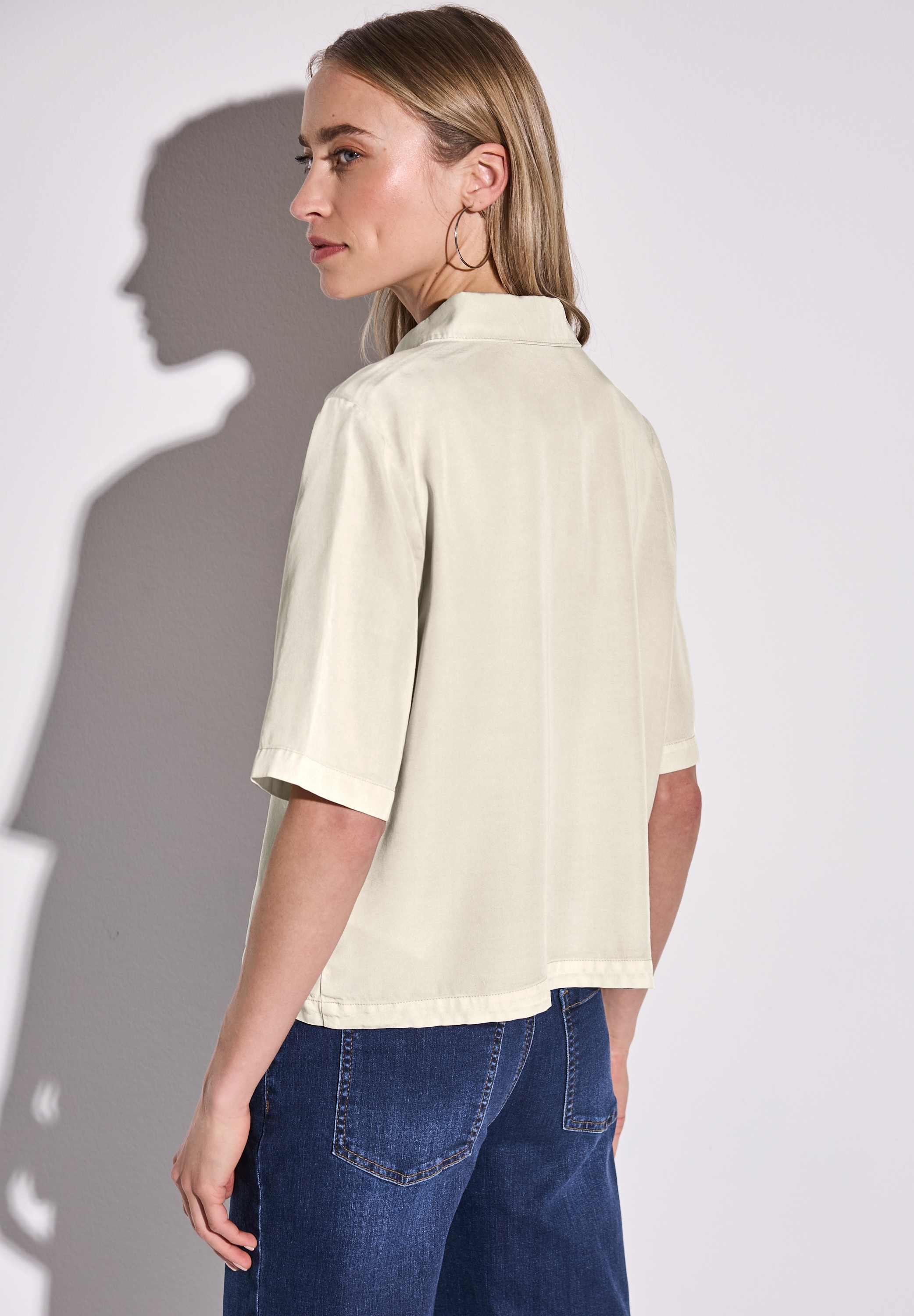 STREET ONE Hemdbluse, mit Knopfleiste