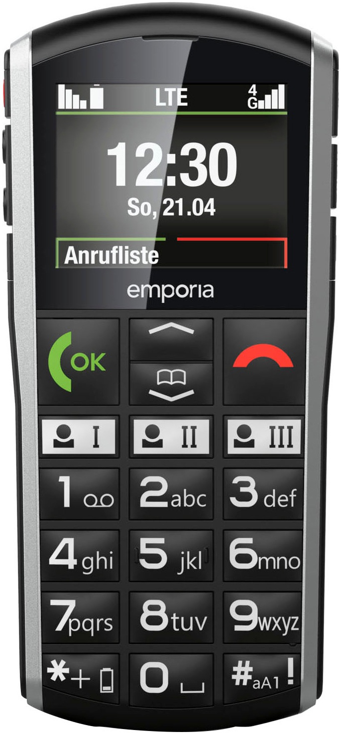 Emporia Handy »SIMPLICITY-LTE«, Schwarz