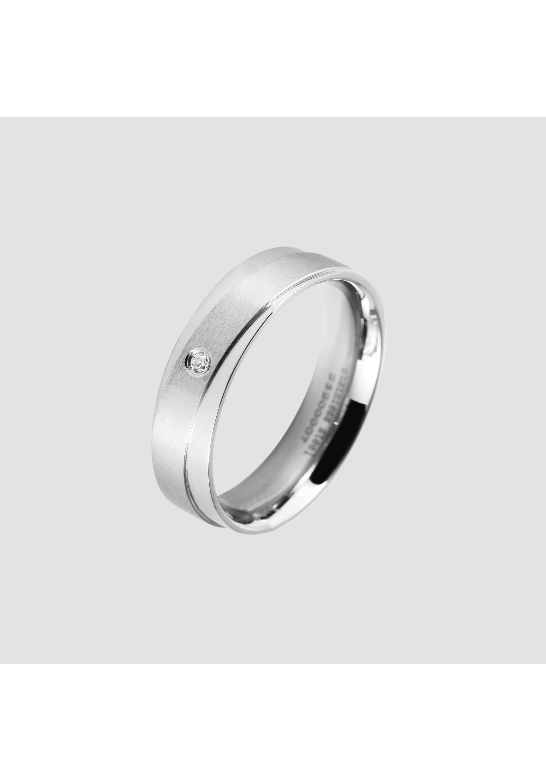AKZENT Partnerring »Fantastic Feeling, silberfarbig, langlebig«