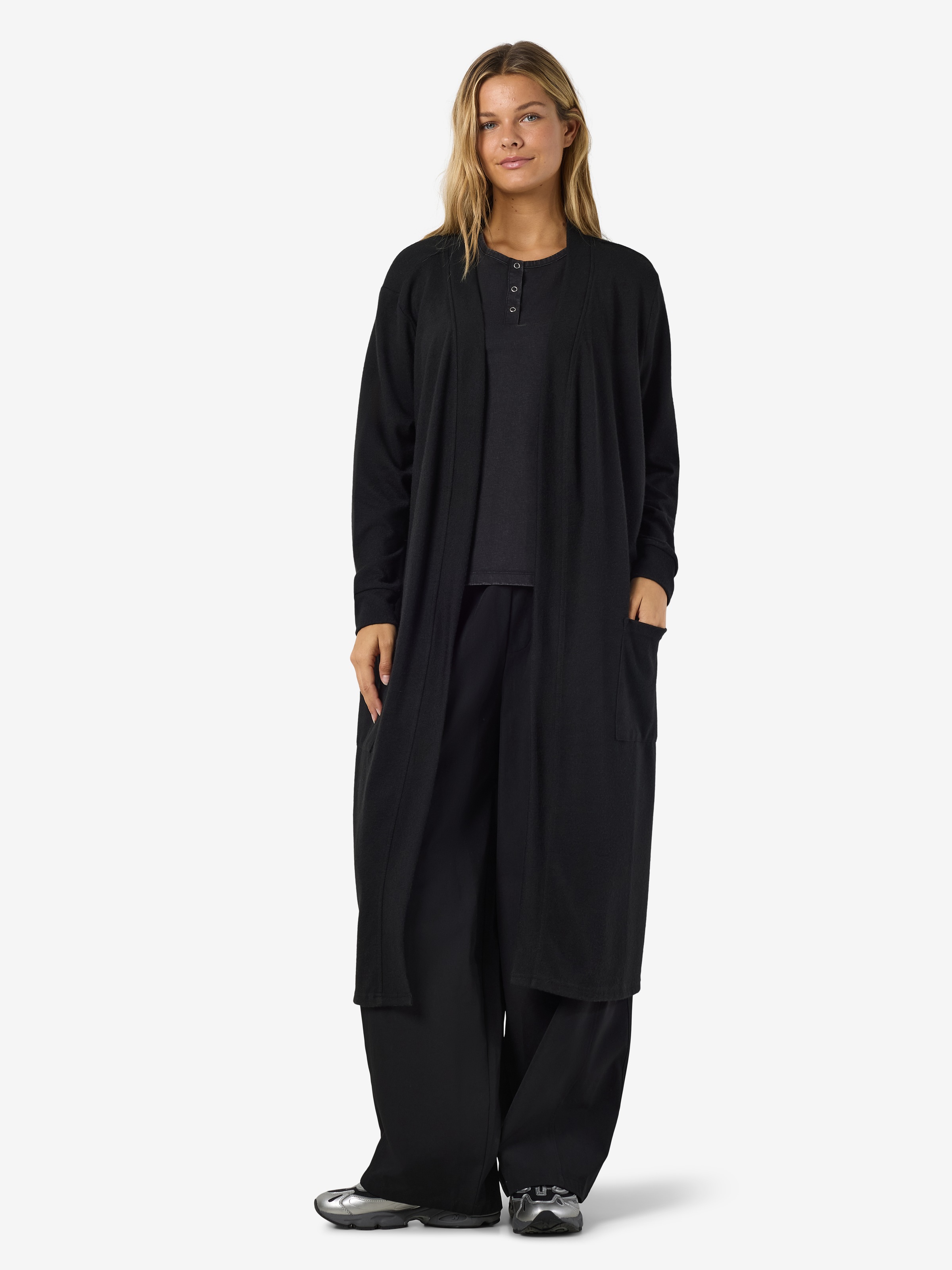 Noisy may Strickjacke »NMCITY L/S LONG CARDIGAN NOOS« Kunstfaser