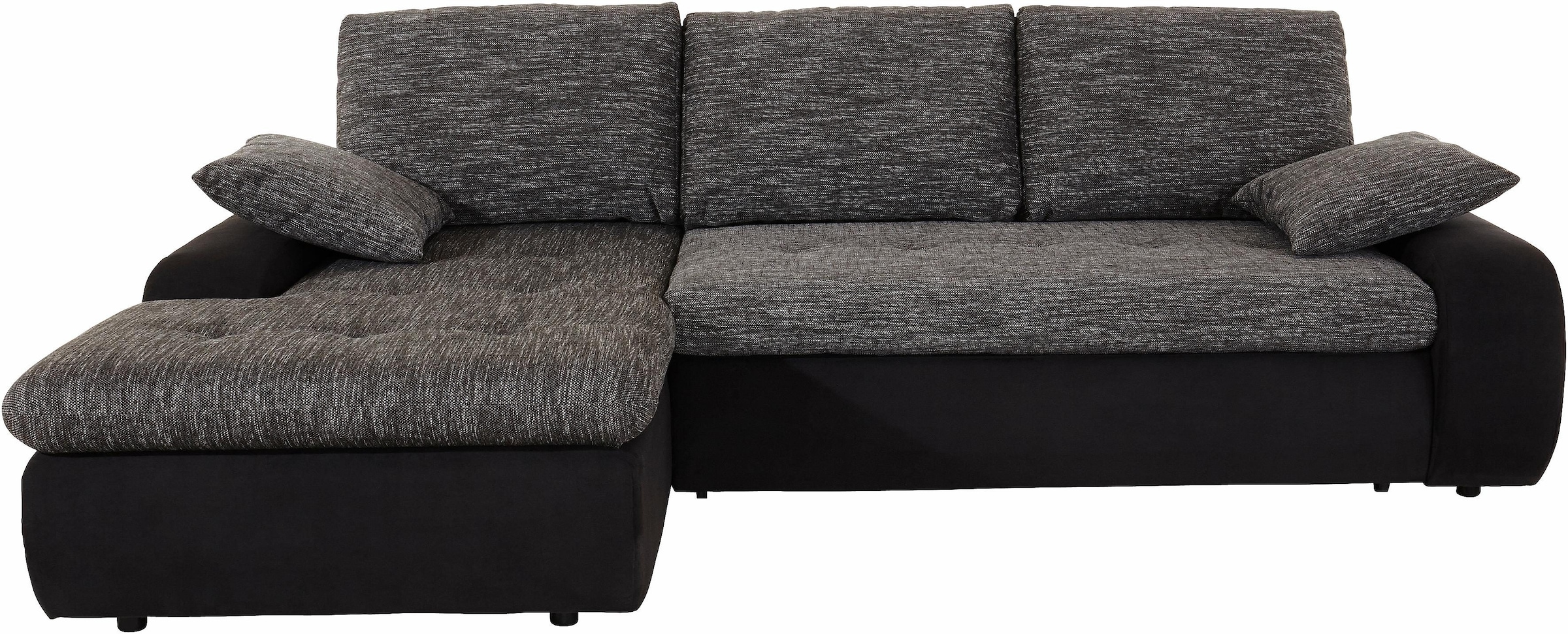 TRENDMANUFAKTUR Ecksofa "Indie, modern und bequem, Materialmix, OTTOs Choic günstig online kaufen