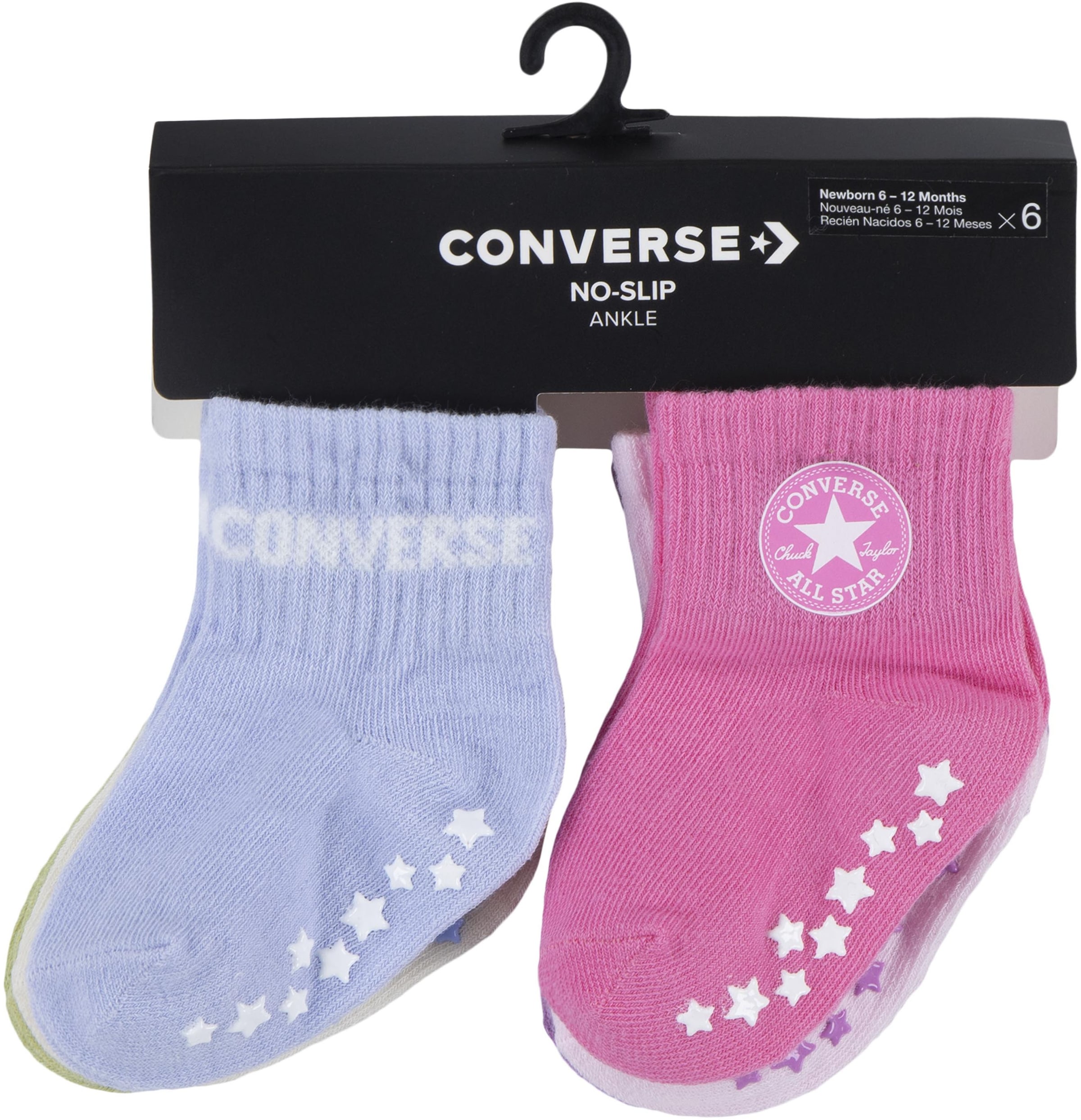Converse Socken »CHN CORE 6PK GRIP INF TOD SCKS«