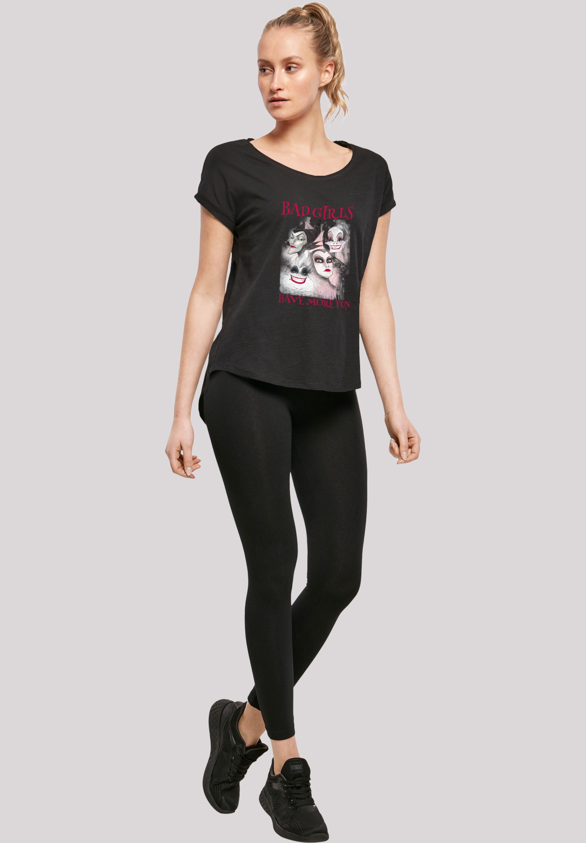 F4NT4STIC T-Shirt »Bad Girls Have More Fun«, Print