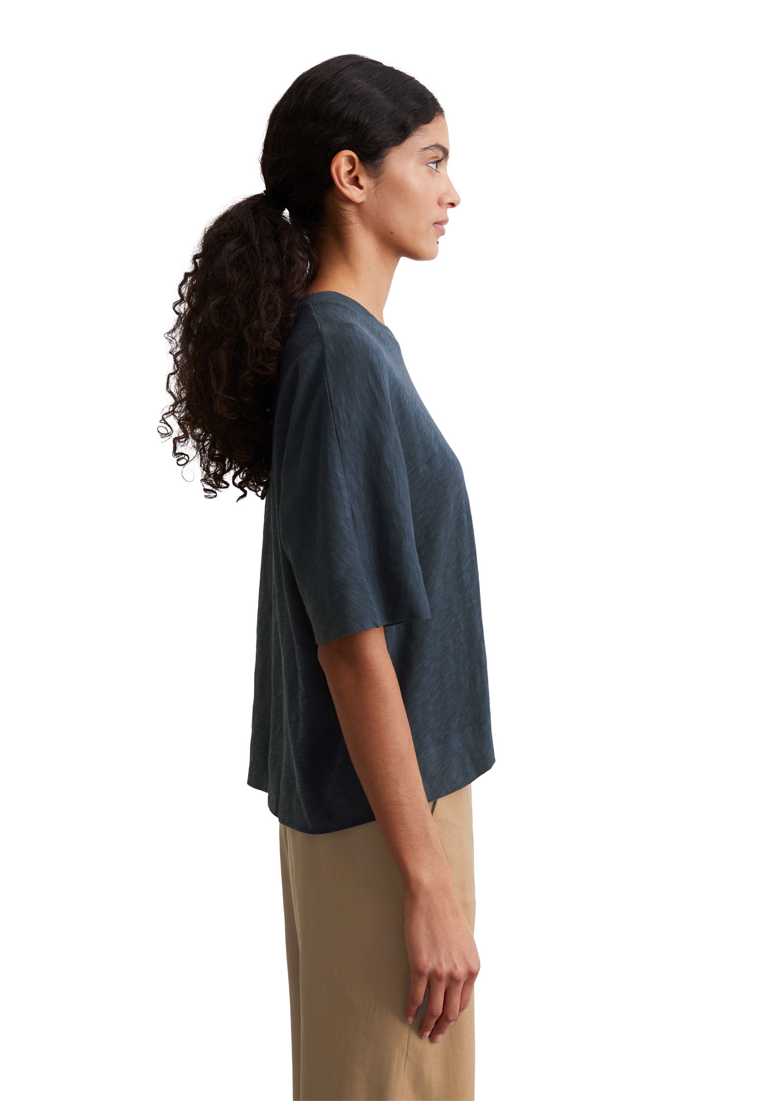 Marc O'Polo T-Shirt »mit gewebter Brusttasche«