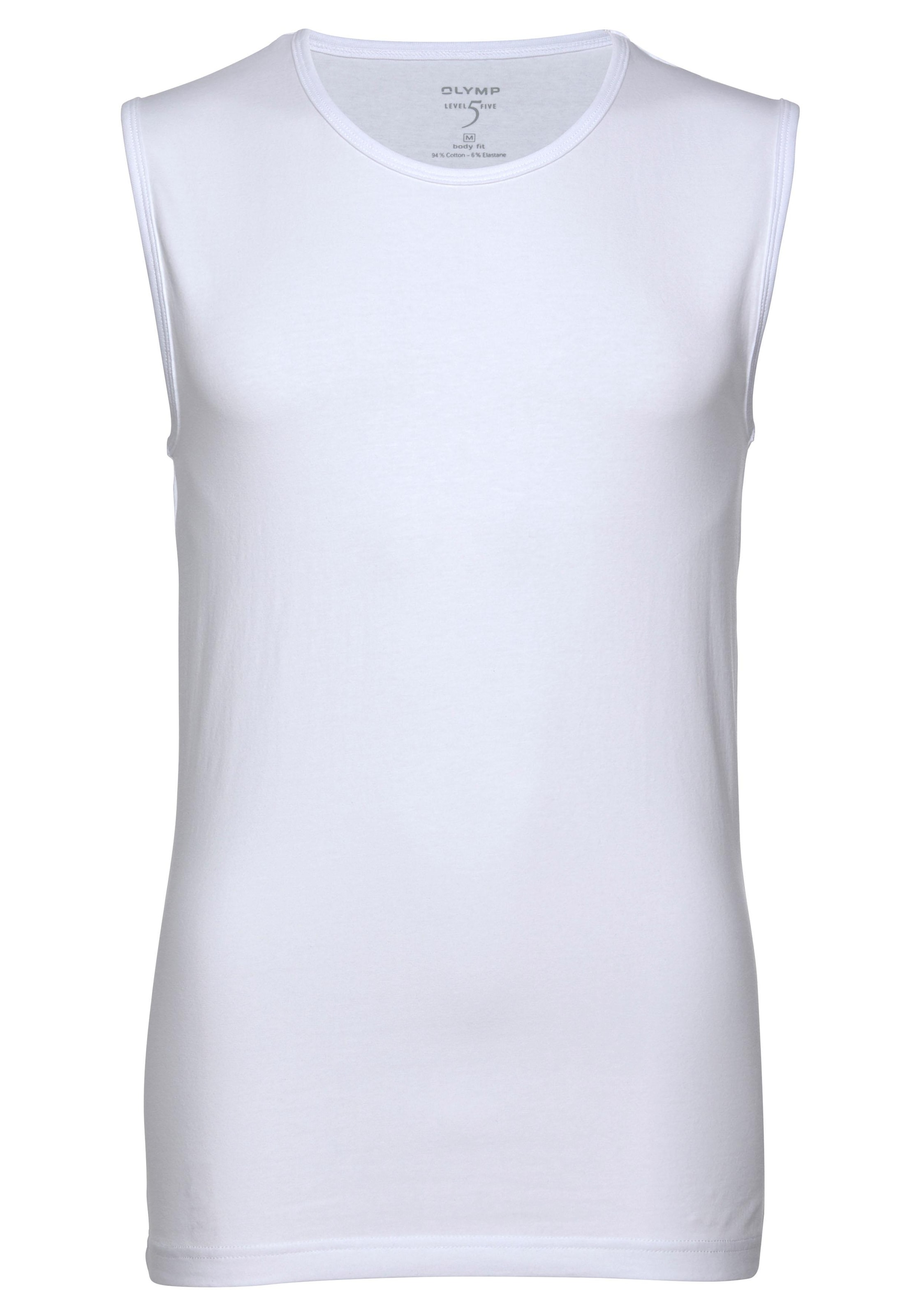 OLYMP T-Shirt »Level Five body fit«, Rundhalsausschnitt, Ideal zum  Unterziehen ▷ kaufen | BAUR