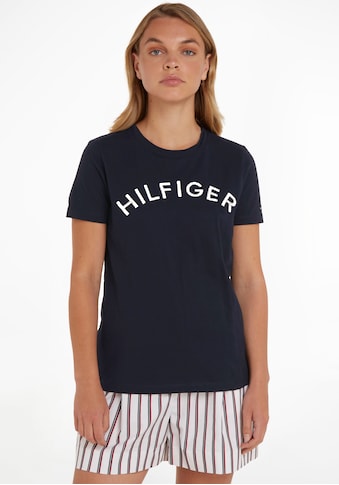 TOMMY HILFIGER Palaidinė apvalia iškirpte »REG hilfig...