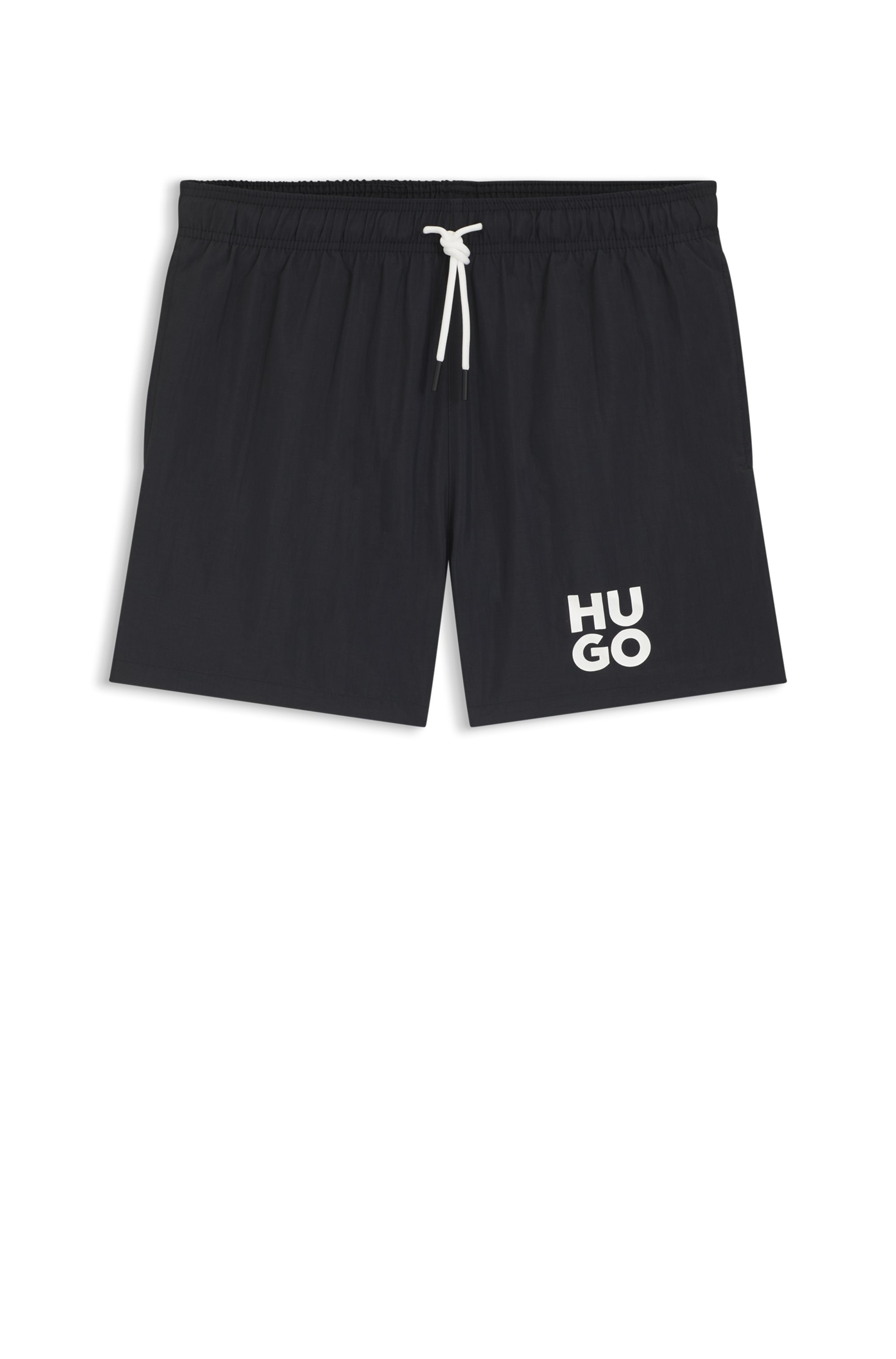 HUGO Underwear Badehose »Paolo« mit Stack-Logo, Tunnelzug