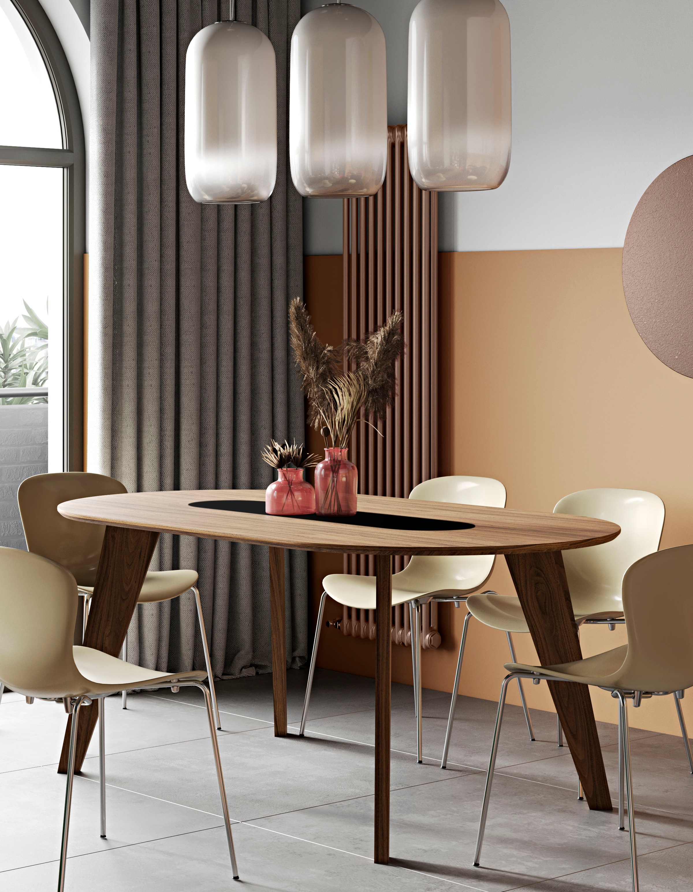 TemaHome Esstisch »Lago«, unterschiedliche Tischplattenmaterialen und Farbvarianten... kaufen